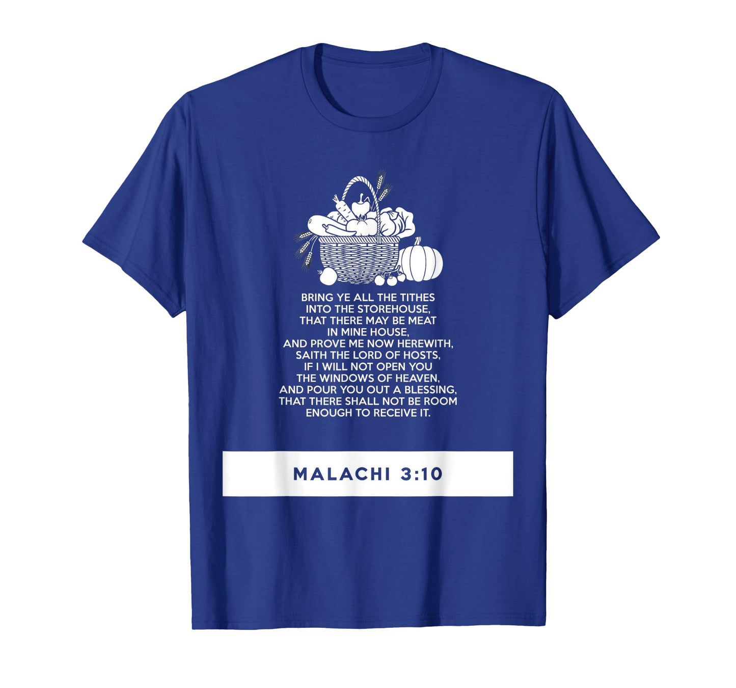 proverbs bible study Malachi 3 10 T-Shirt