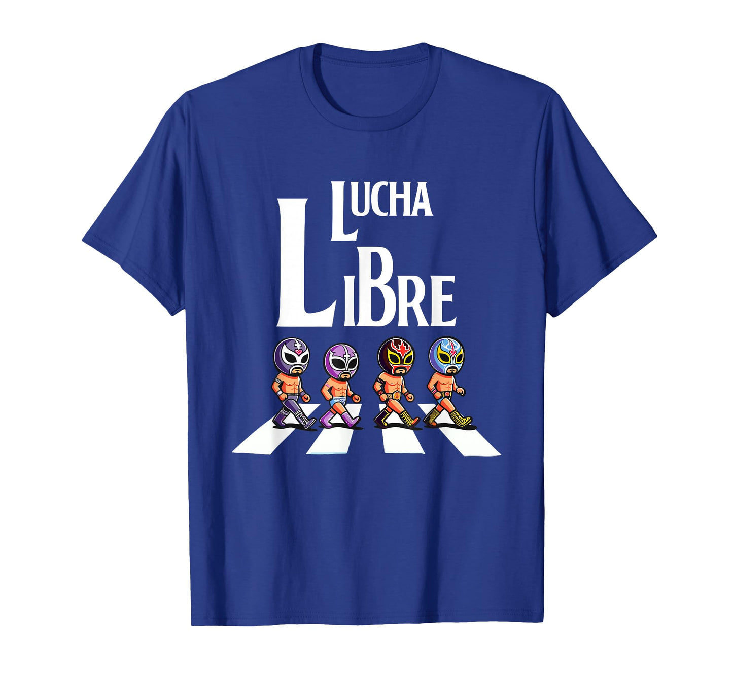 Hilarious Mexican Wrestling | Funny Wrestler Apparel Libre T-Shirt