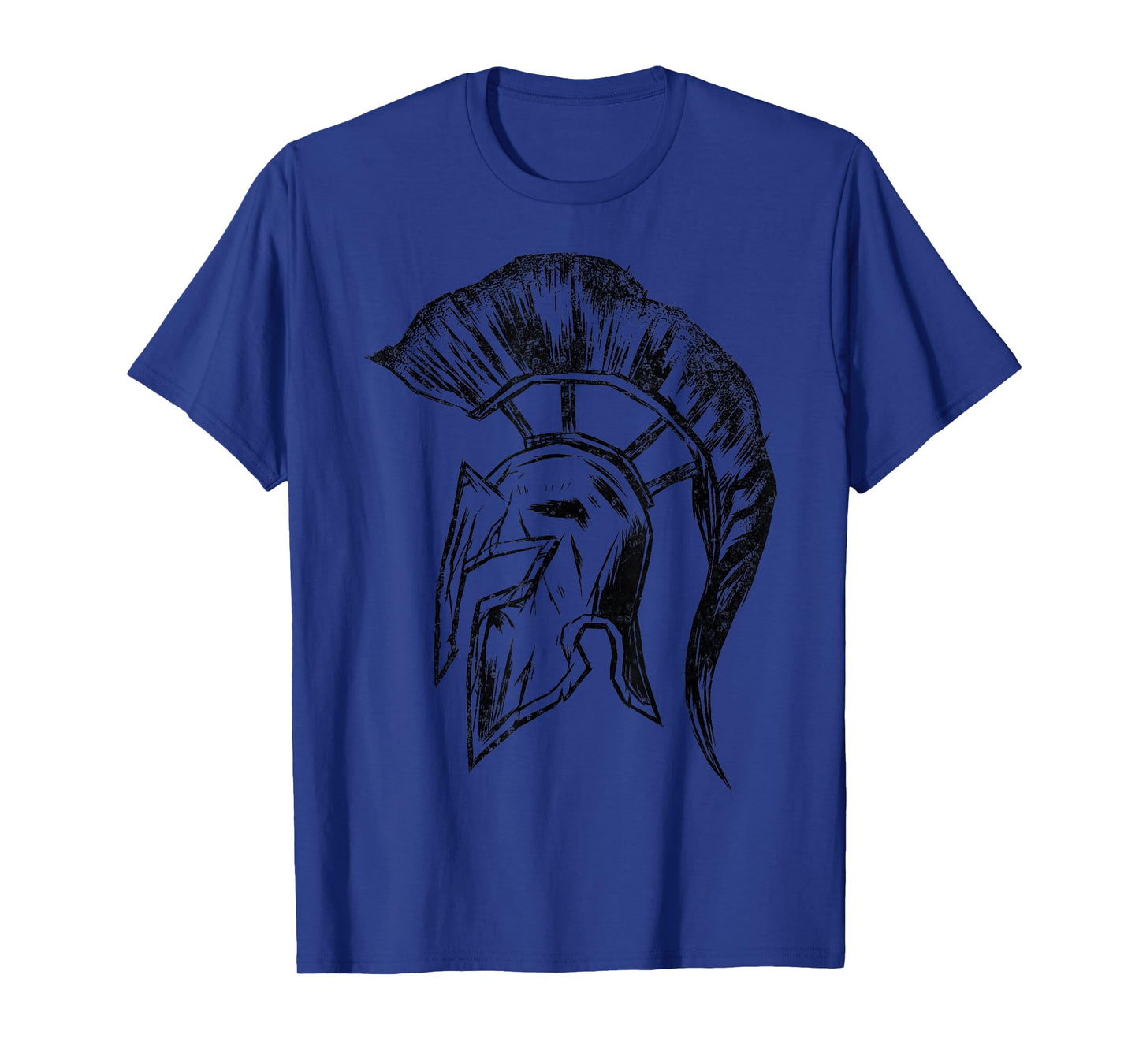 Retro Vintage Spartan Helmet Warrior Trojan Warrior T-Shirt