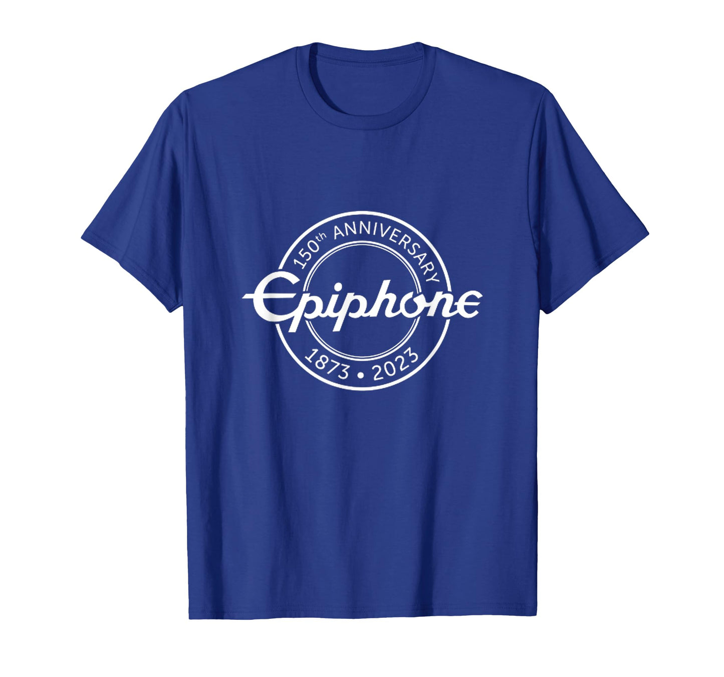 Epiphone 150th Anniversary T-Shirt - Guitar Apparel - Unisex-Adults, Unisex-Kids - Black - Small - Short Sleeve - T-Shirt