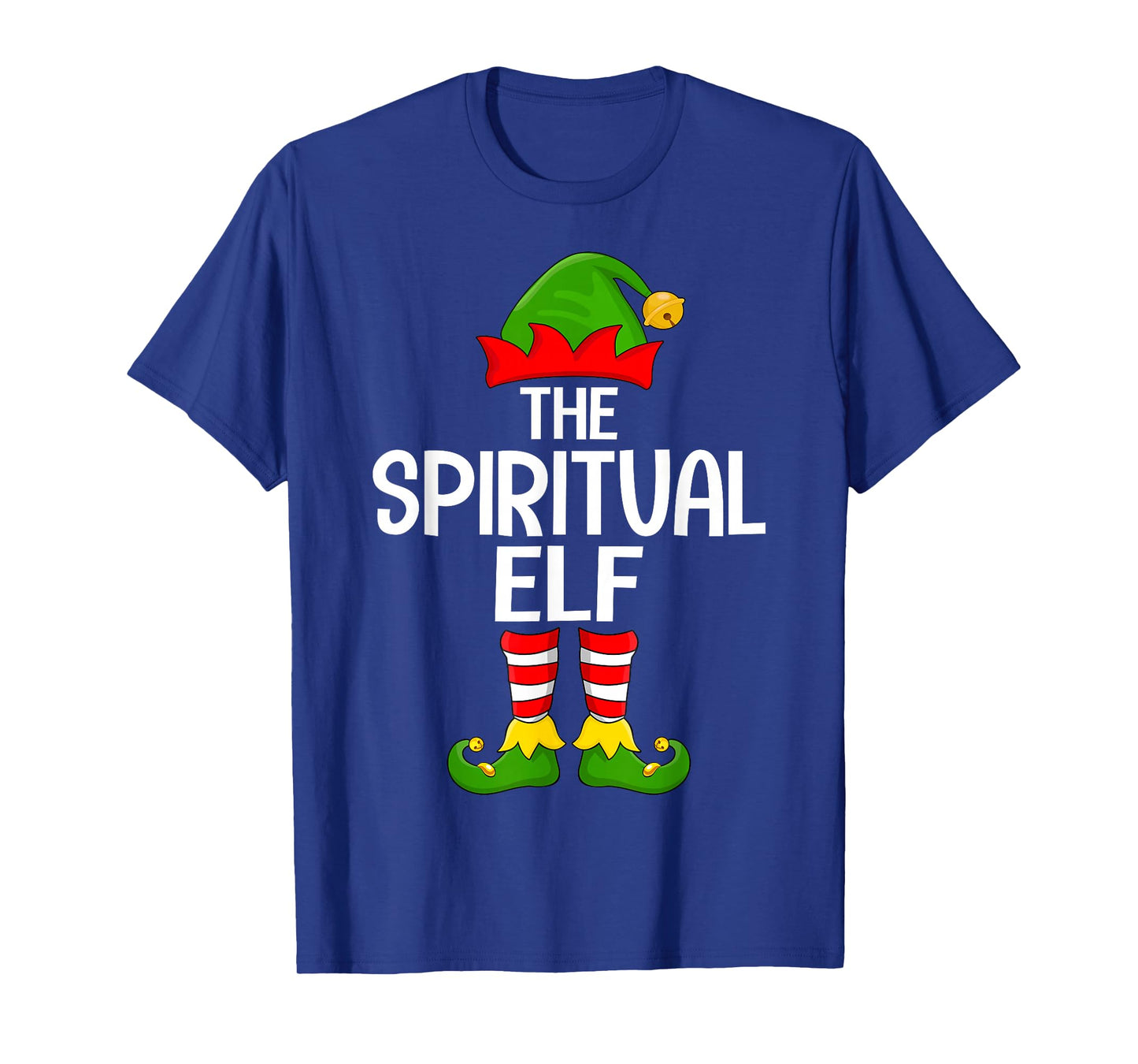 Spiritual Elf Xmas Matching Family Elf Squad Christmas T-Shirt