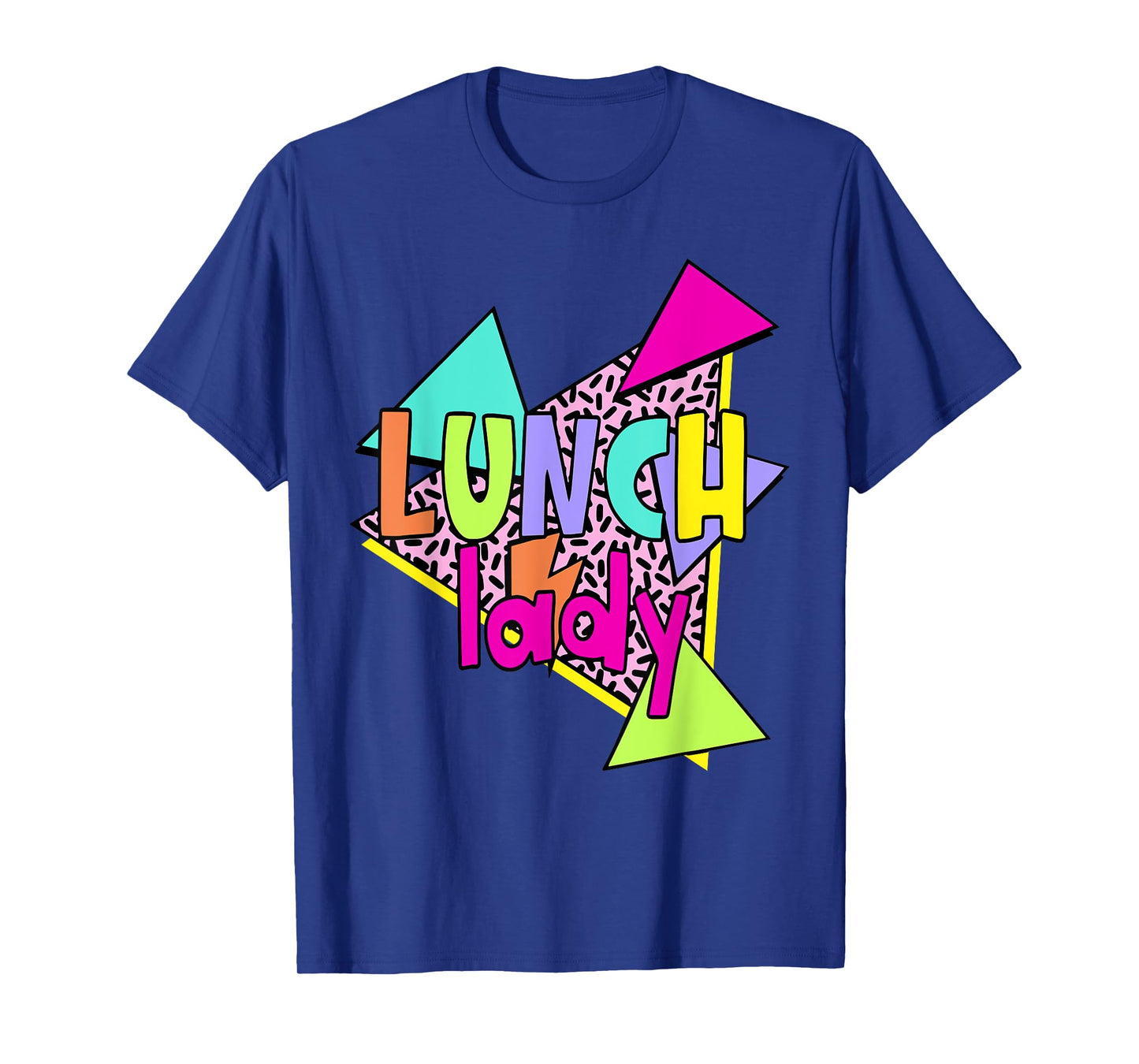 Retro 90s Lunch Lady Leopard Cafeteria Crew Lunch Ladies T-Shirt
