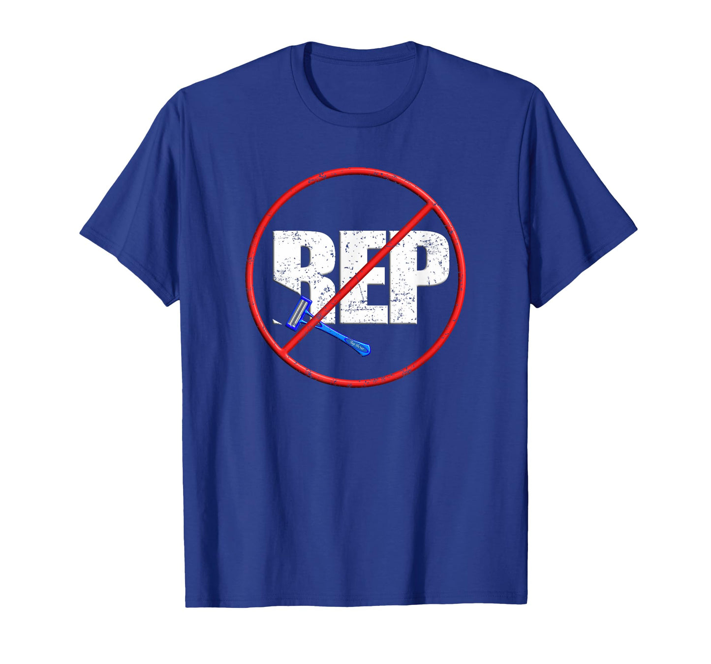 No Rep Shaving T Shirt WOD Box Gym Fitness T-Shirt