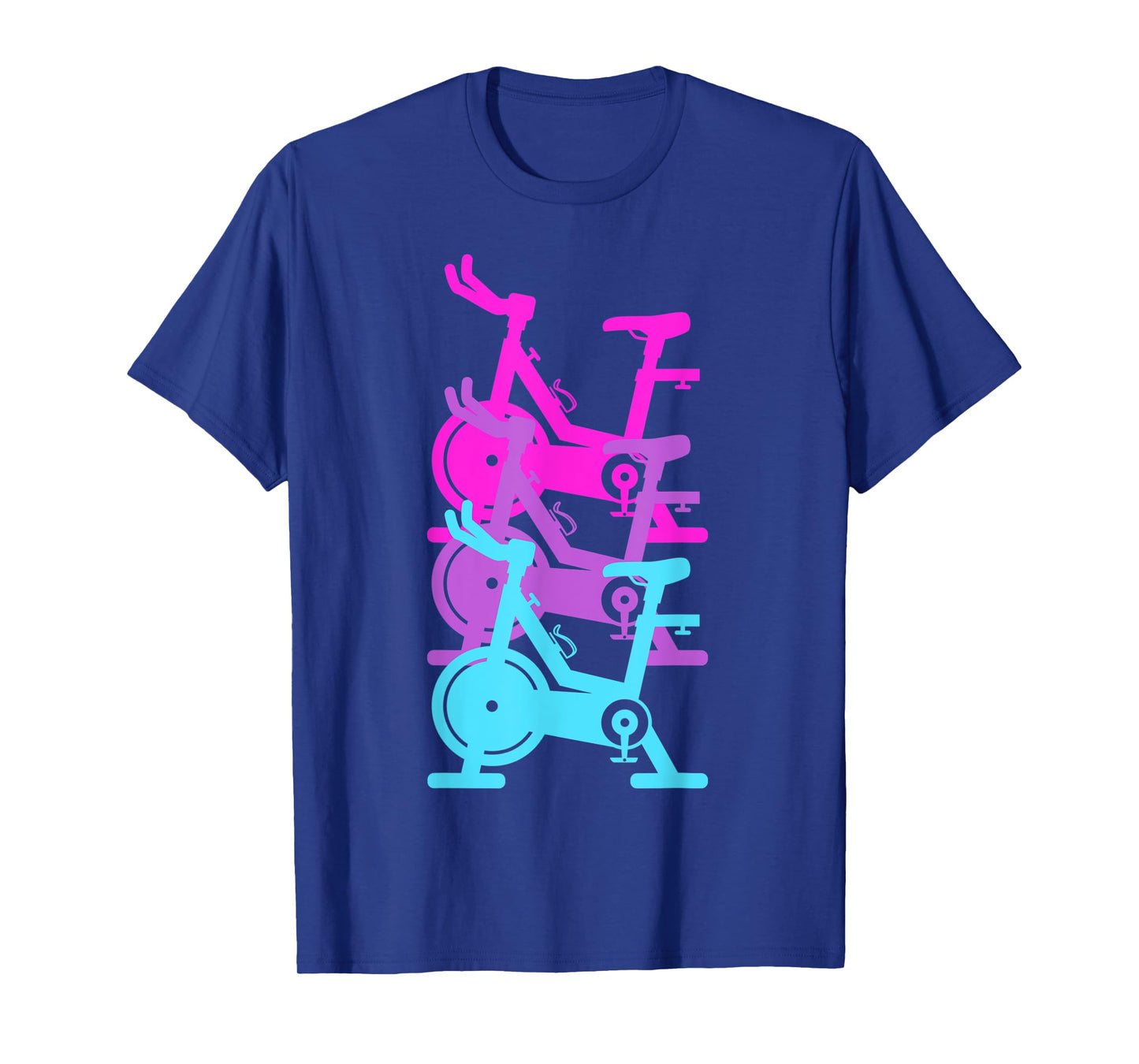 Cool Spin Class Gym Workout Spinning Exercise Bike Cycling T-Shirt