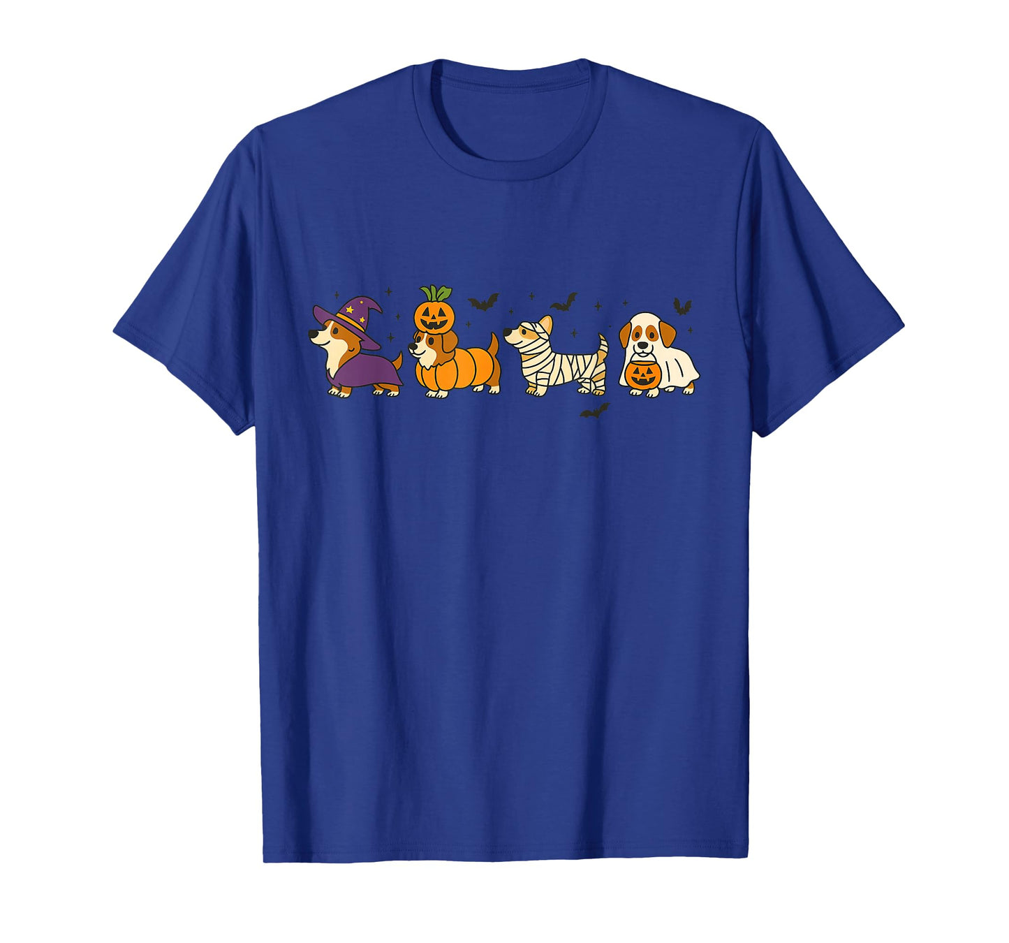 Halloween Corgi Dogs in Costume Cute Fall Dog Lover T-Shirt