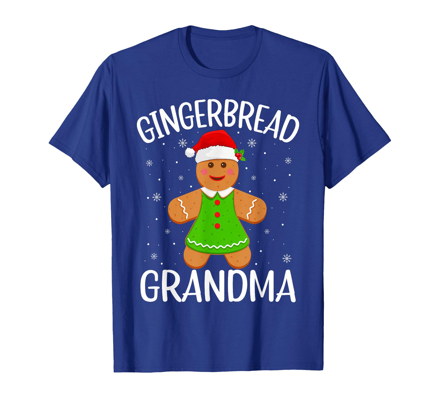 Gingerbread Grandma Christmas Cookie Baking Family Xmas T-Shirt