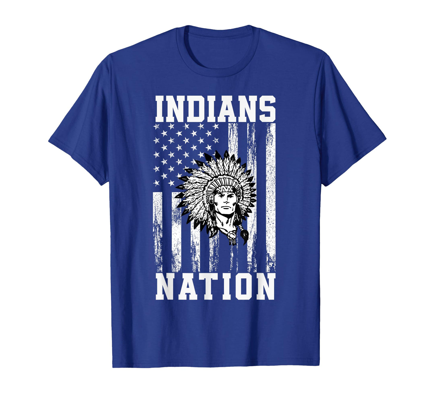 Shamokin Area Indians Logo Nation HS T-Shirt