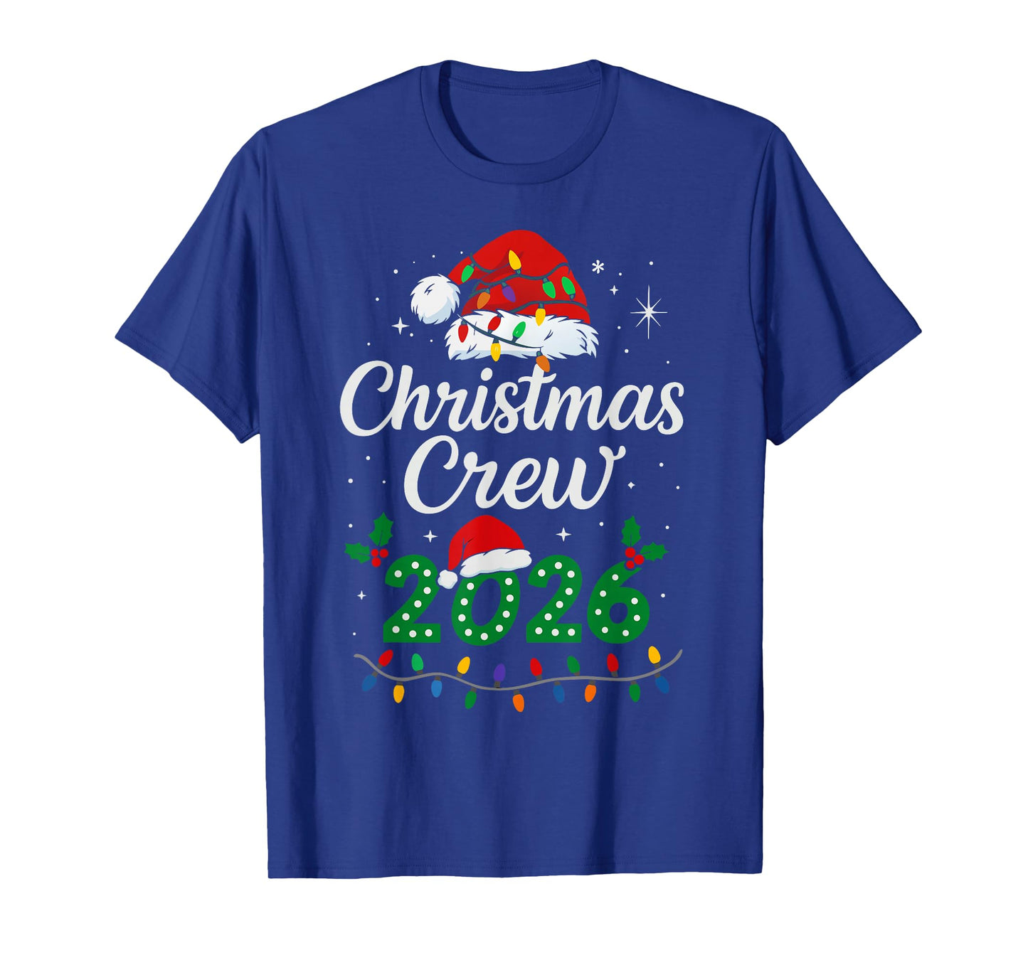 Christmas Crew 2026 Family Matching Holiday Xmas T-Shirt