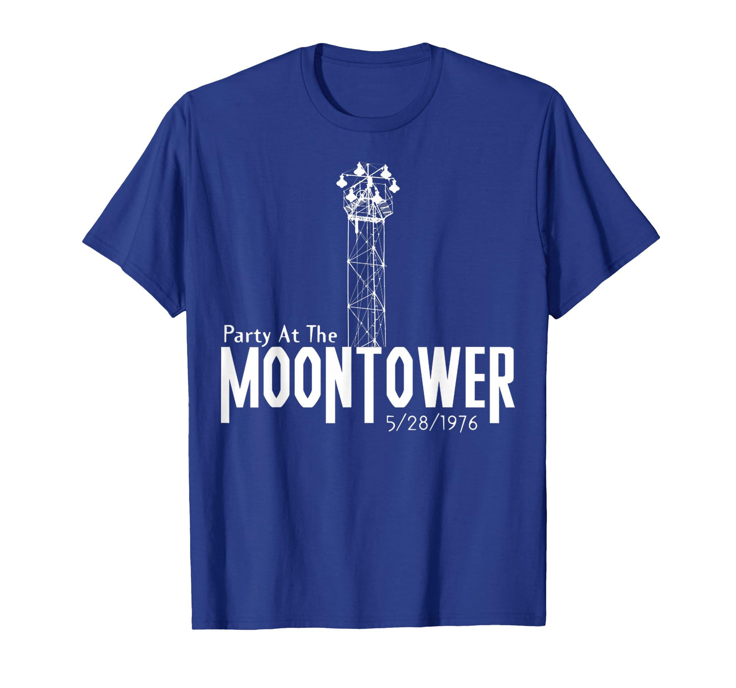 Party At The Moon Tower Funny Cool Vintage Party Classic 90s T-Shirt