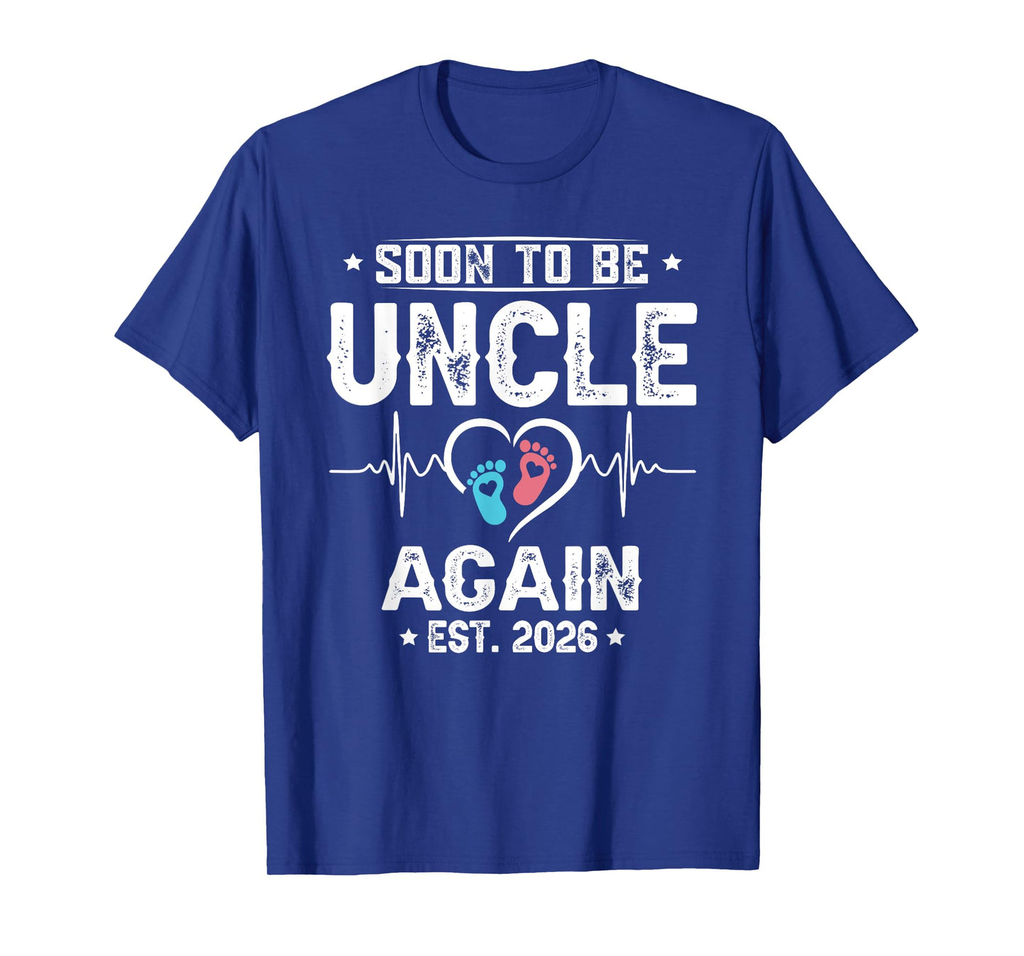 Soon To Be Uncle again est. 2026 New Dad Fathers Day T-Shirt