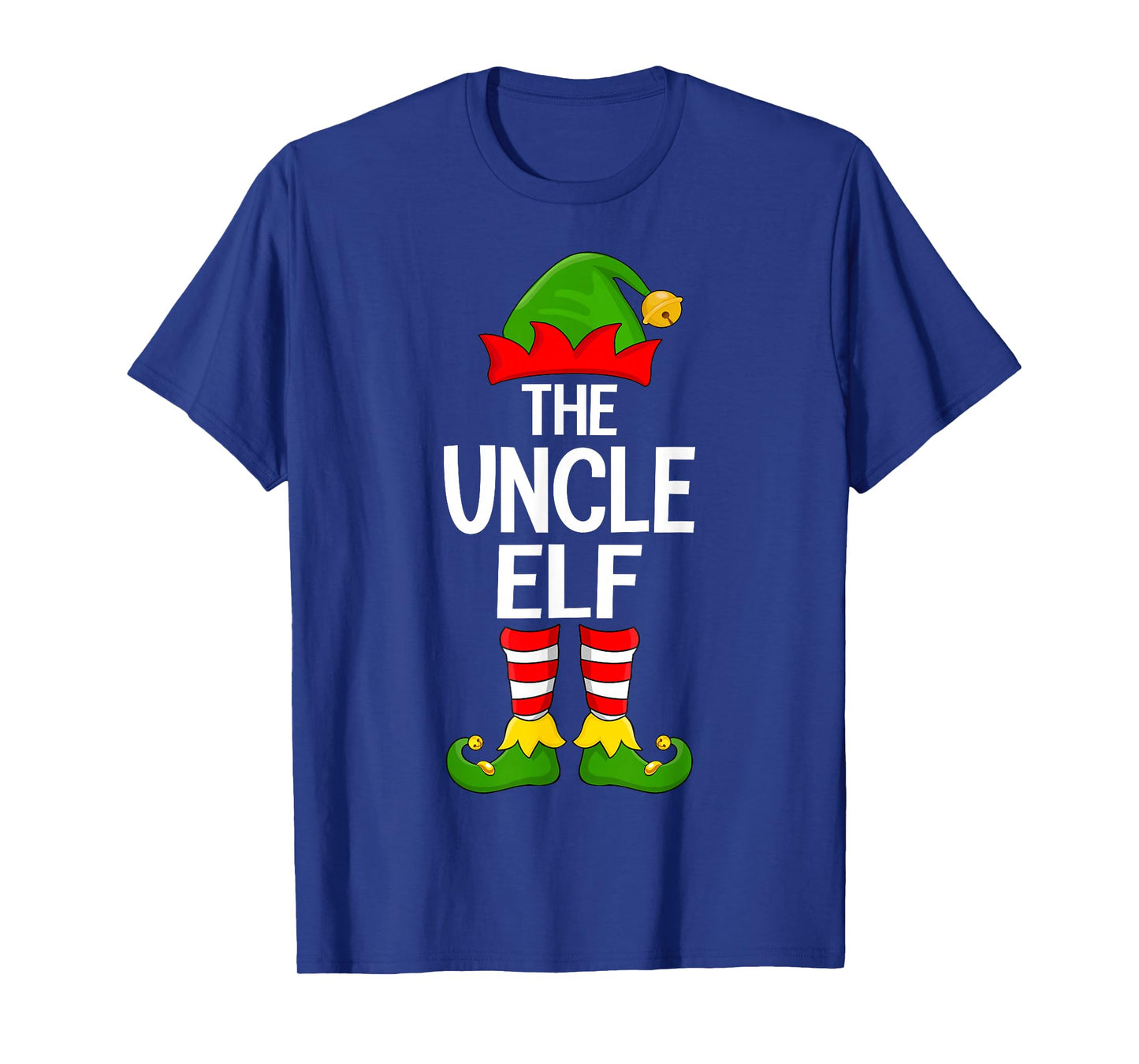 Uncle Elf Xmas Matching Family Elf Squad Christmas T-Shirt