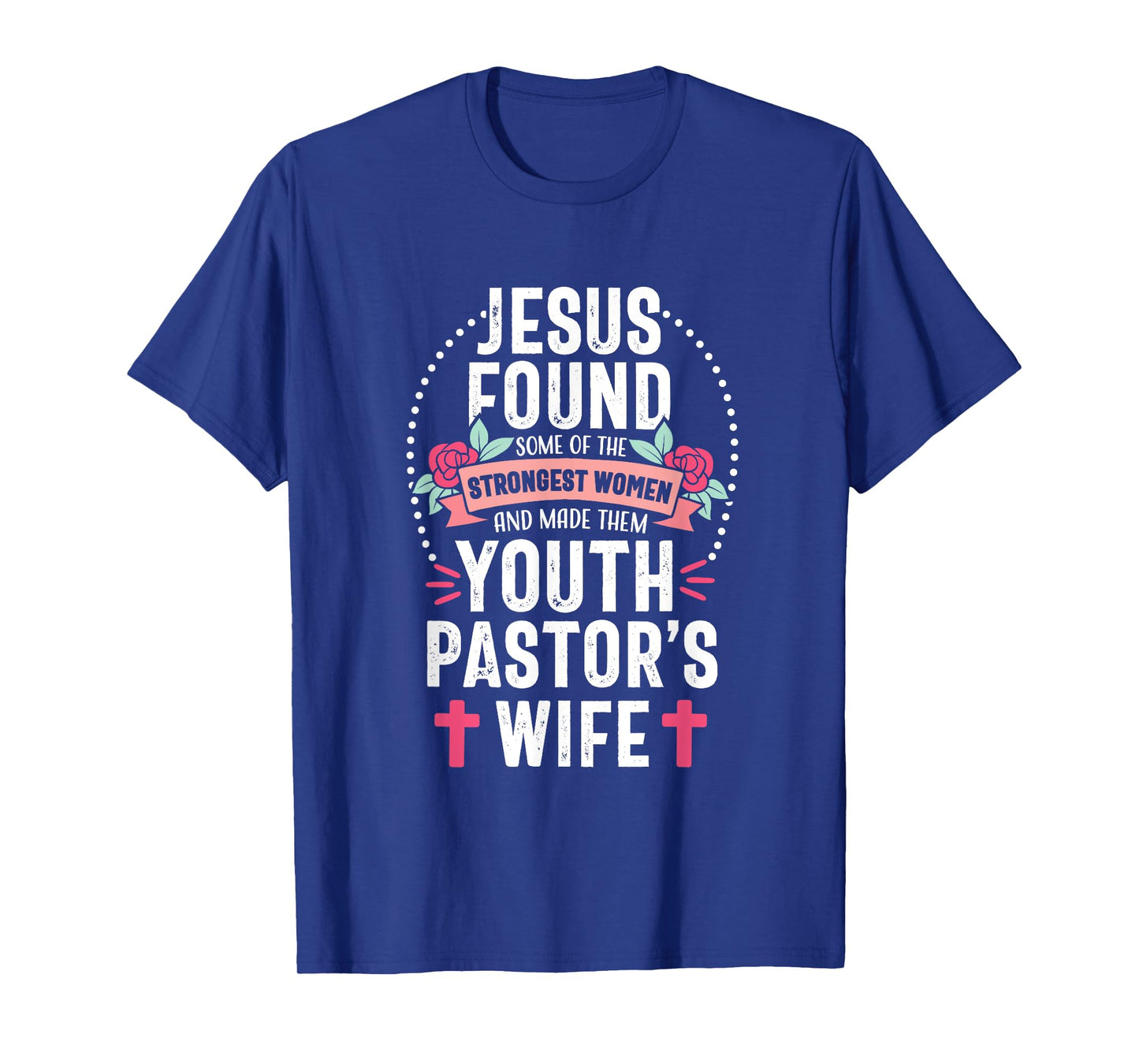 Youth Pastor Wife Jesus Christian Church Appreciation T-Shirt