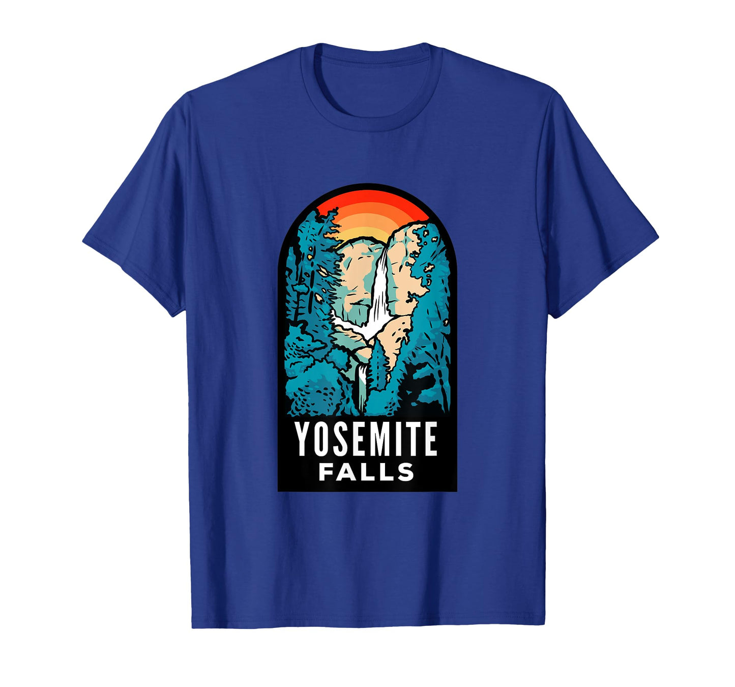 Yosemite Falls Retro T-Shirt