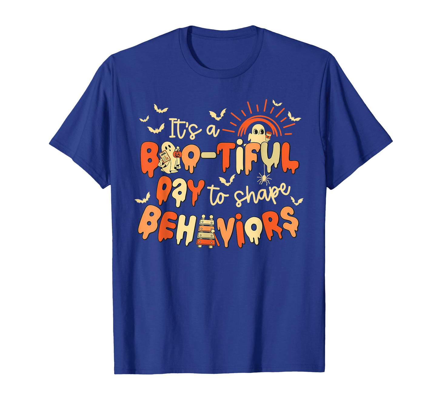 Behavior Analyst Halloween Registered Behavior Technician T-Shirt