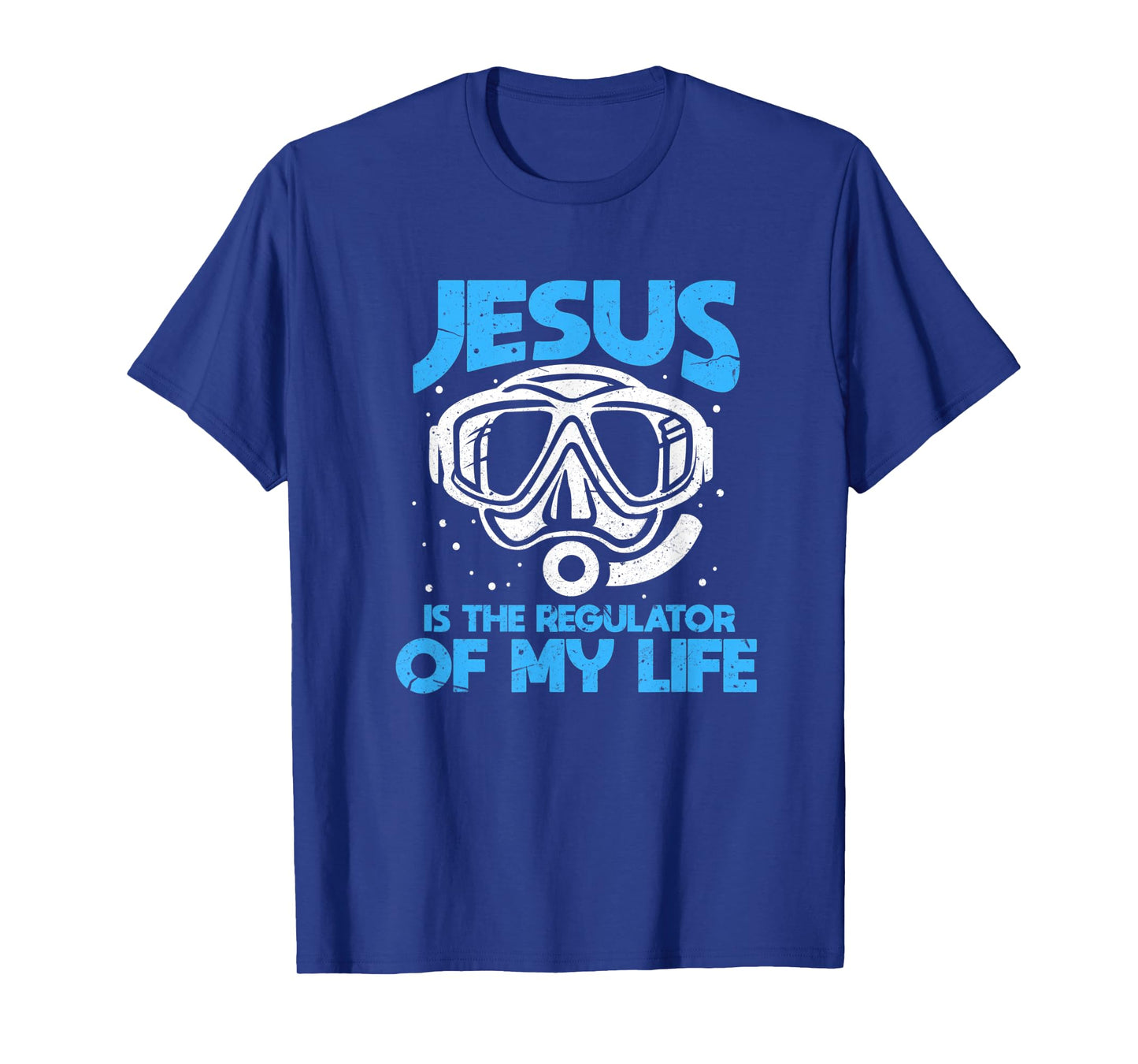 Jesus Regulator Diving Ocean Freediving Sea Apnea Dive Gift T-Shirt