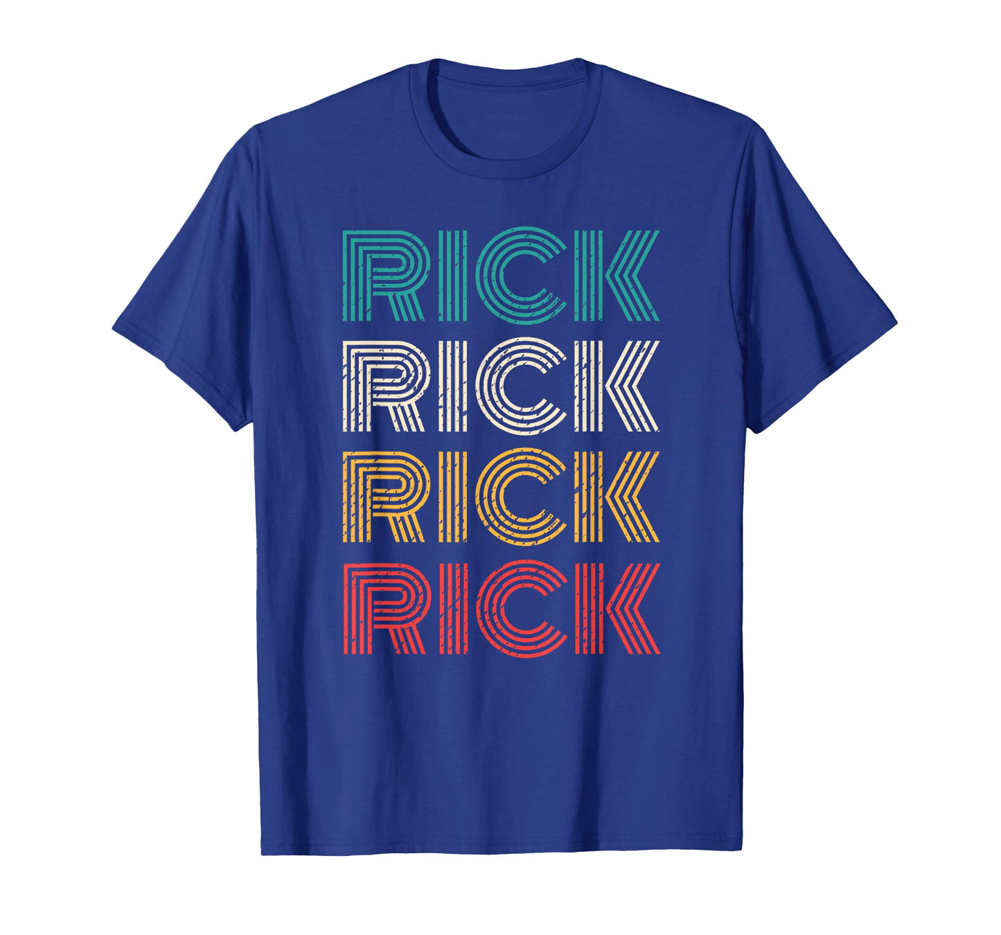 Retro Rick Vintage Distressed 80s Style T-Shirt