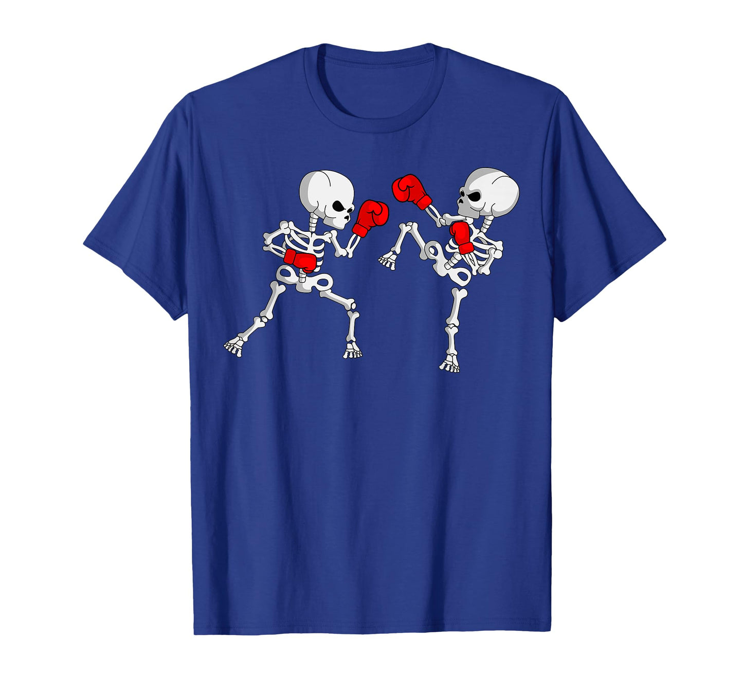 Kickboxing Skeleton Kickboxer Boxing MMA T-Shirt
