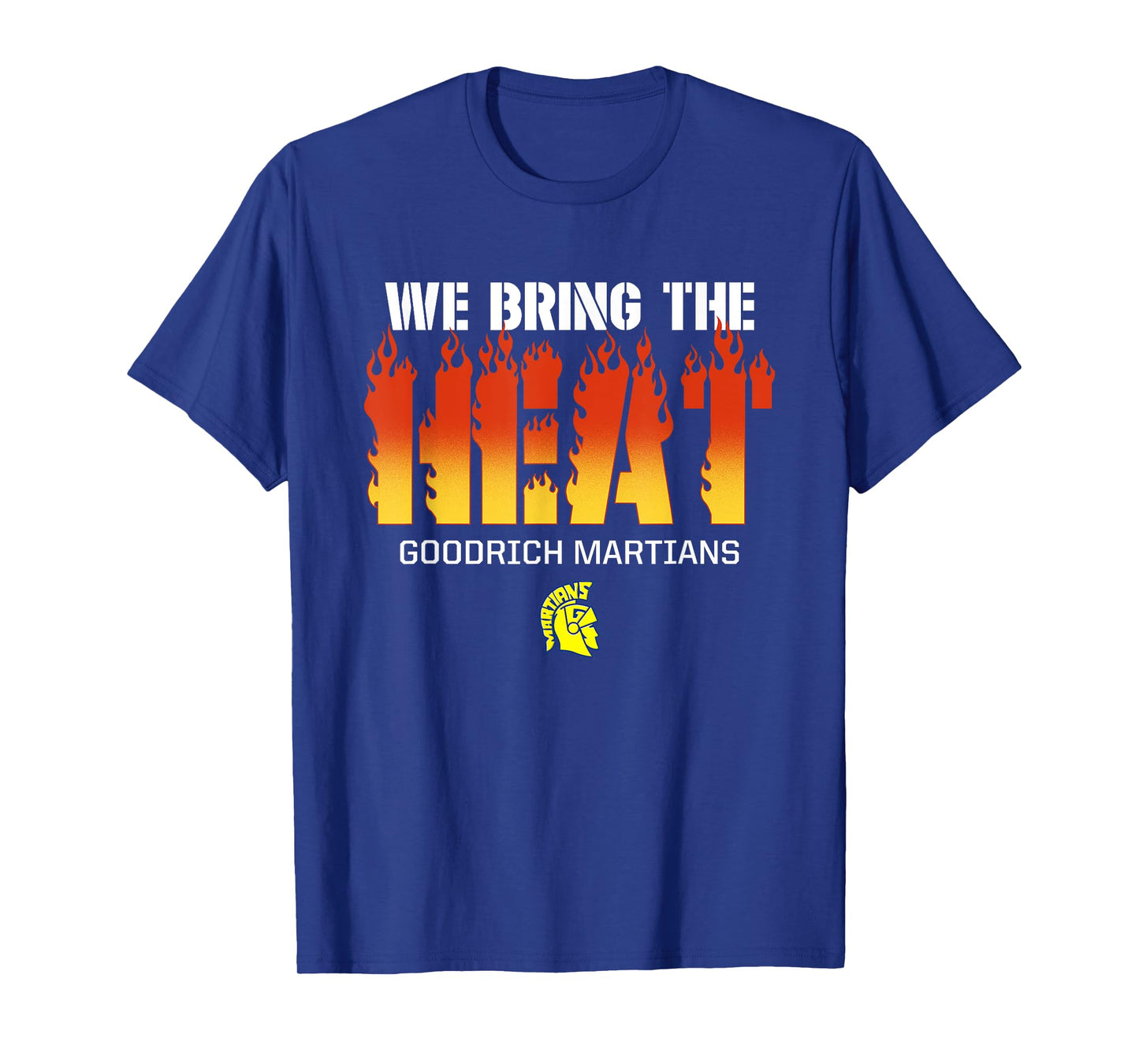 Goodrich Martians Logo We Bring the Heat HS T-Shirt