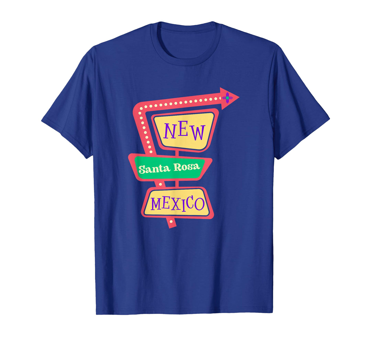 Santa Rosa New Mexico NM Retro Vintage Mid Century Modern T-Shirt