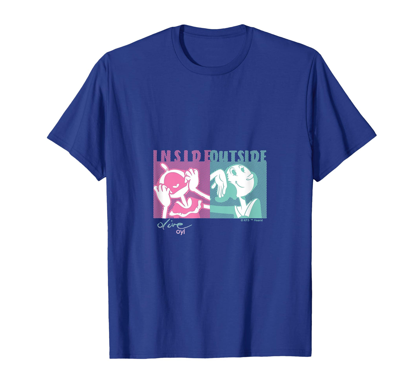 Olive Oyl's Express Yourself Collection "Outside Inside" T-Shirt