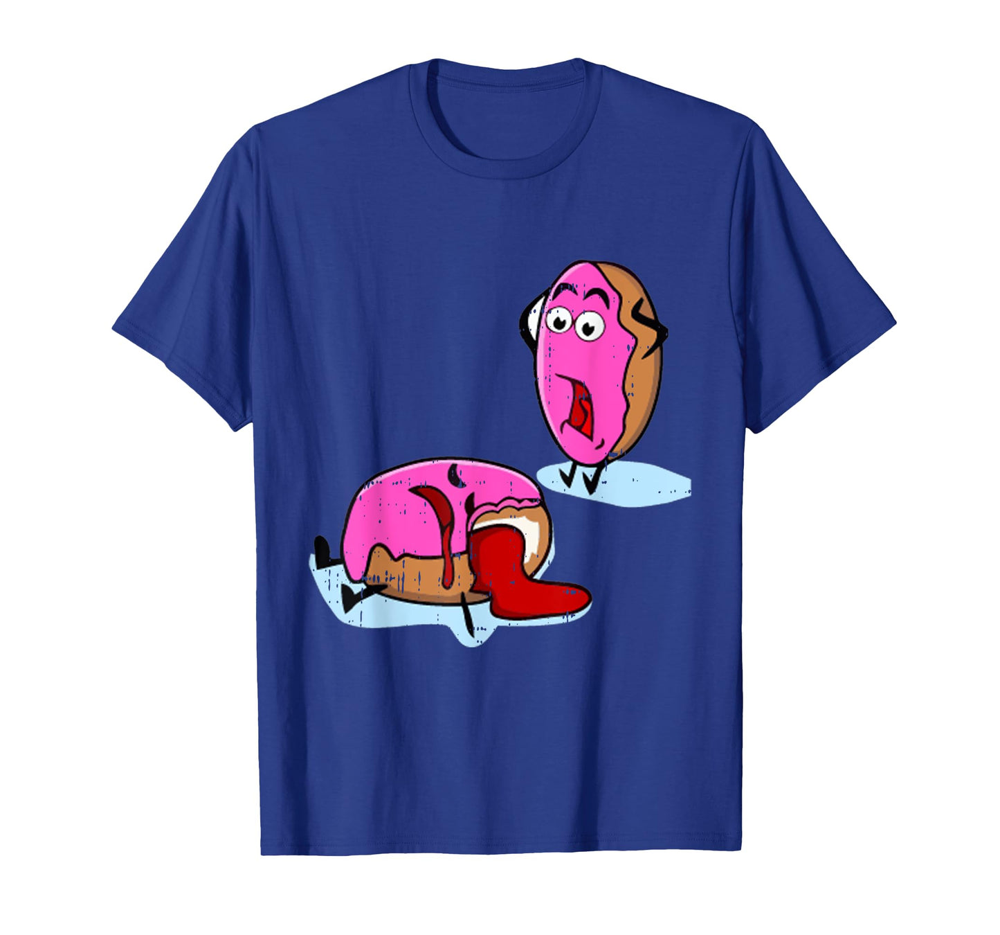 Dead Doughnut Bite Funny Donut Joke Sweets Dessert Gift T-Shirt