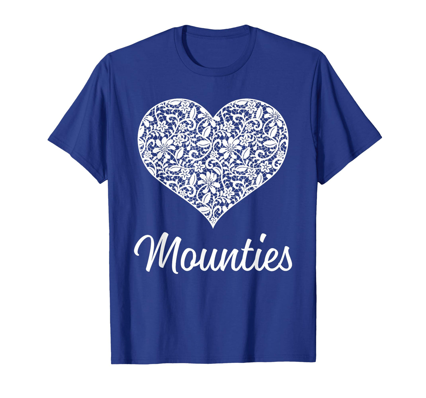 Mounties Northwest Lace Heart HS T-Shirt