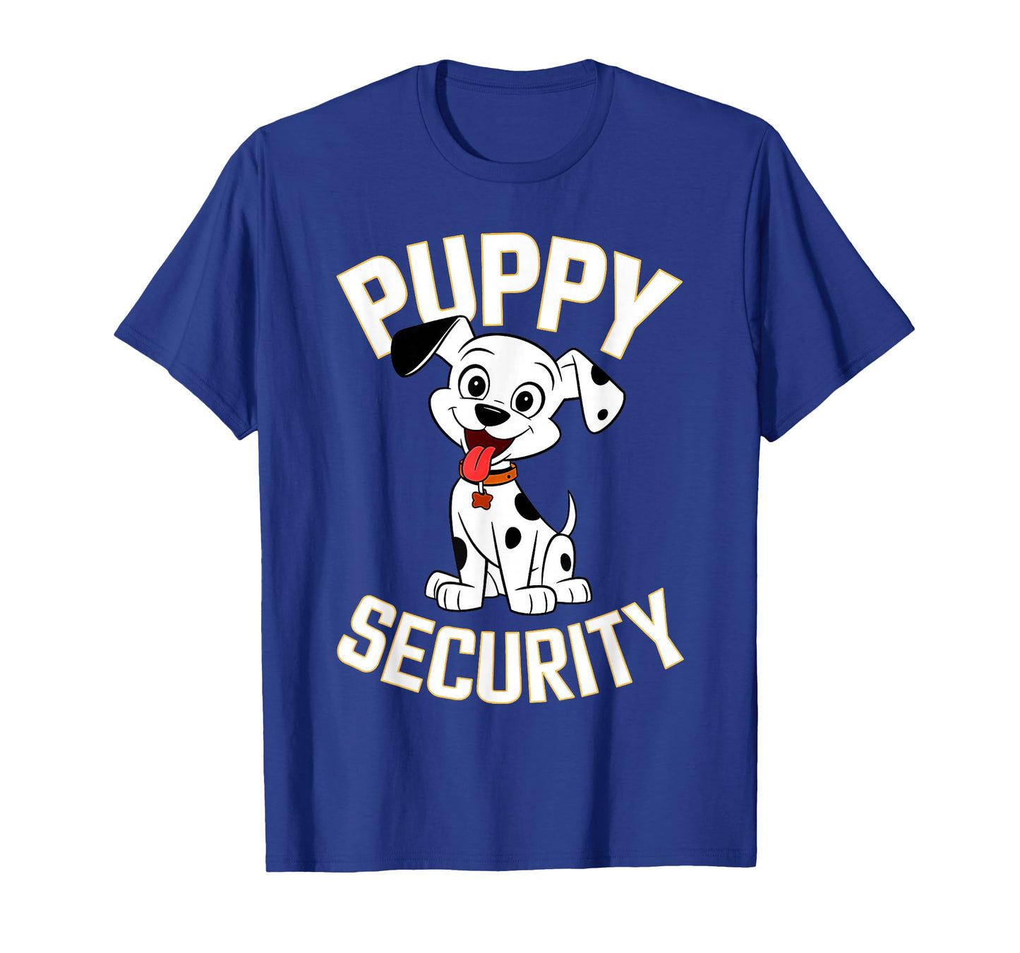 Puppy Security Dog Catcher Costume Dalmatian Halloween T-Shirt