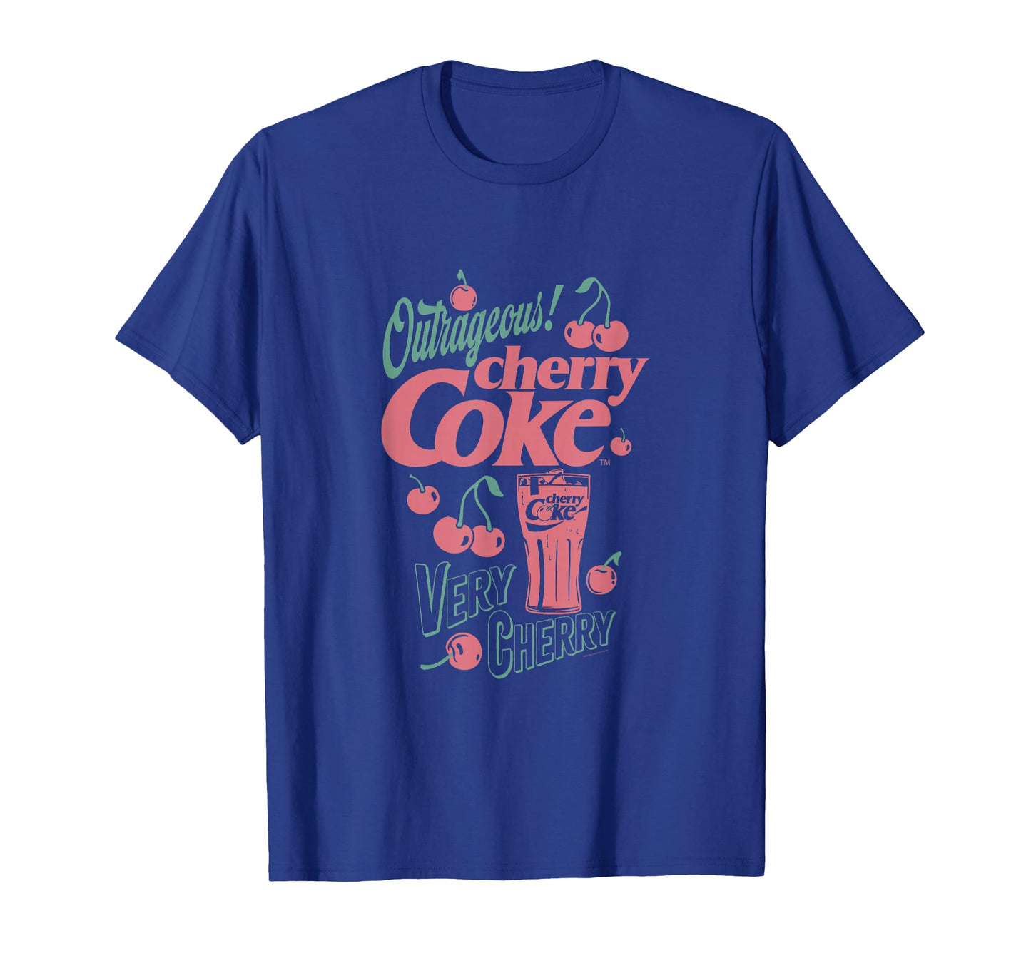 Coca-Cola Outrageous Cherry Coke Soda Pop Vintage T-Shirt