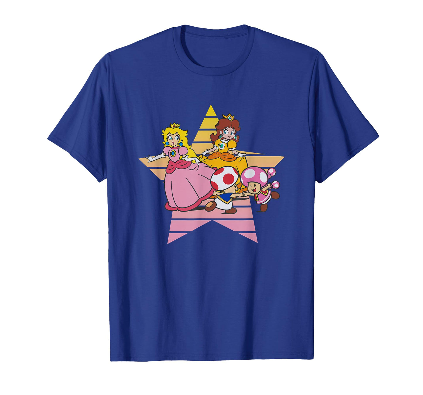 Super Mario Bros Princess Peach & Daisy Star Duo T-Shirt
