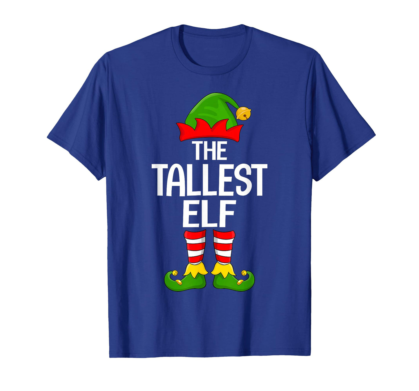 Tallest Elf Xmas Matching Family Elf Squad Christmas T-Shirt