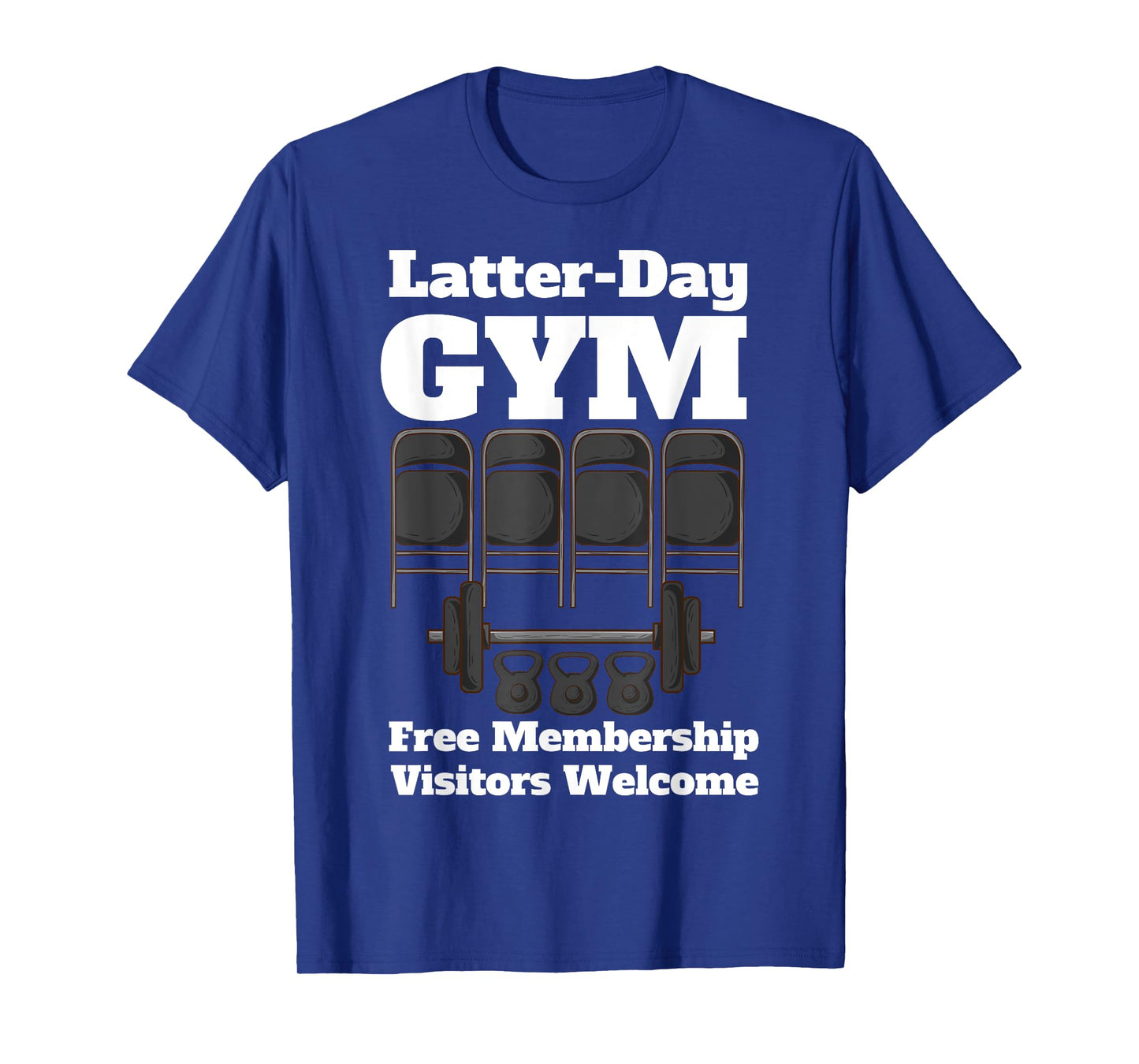 Mormons Gym Latter-Day Gym LDS Missionary T-Shirt
