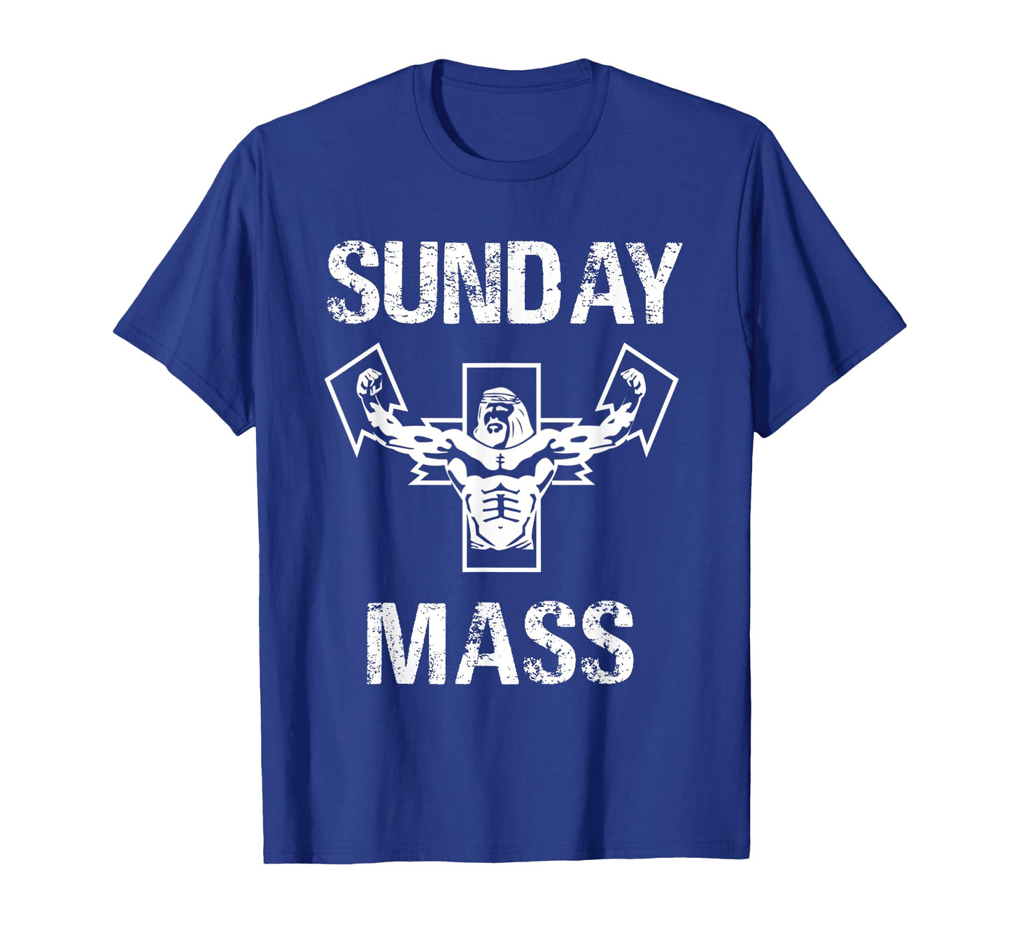Sunday Mass - Jesus Gym Shirt T-Shirt