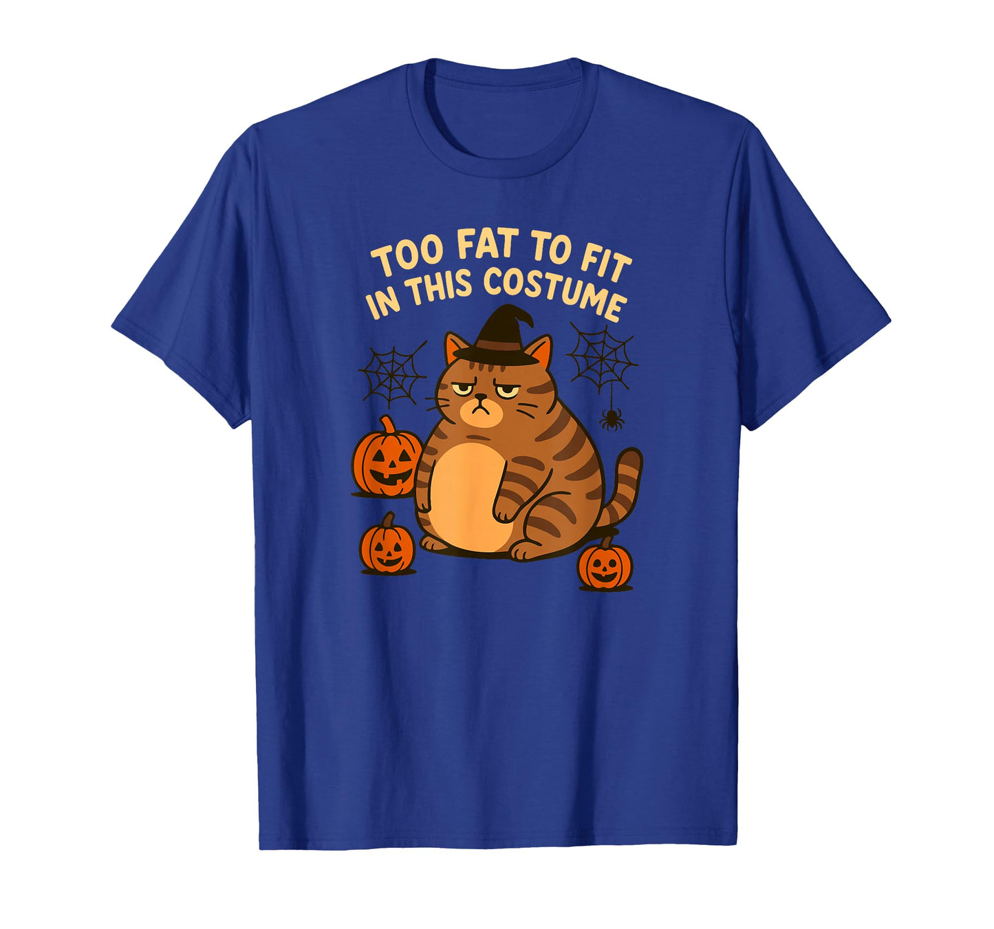 Funny Cat T-Shirt - Pumpkin Halloween Costume - Horror Party T-Shirt