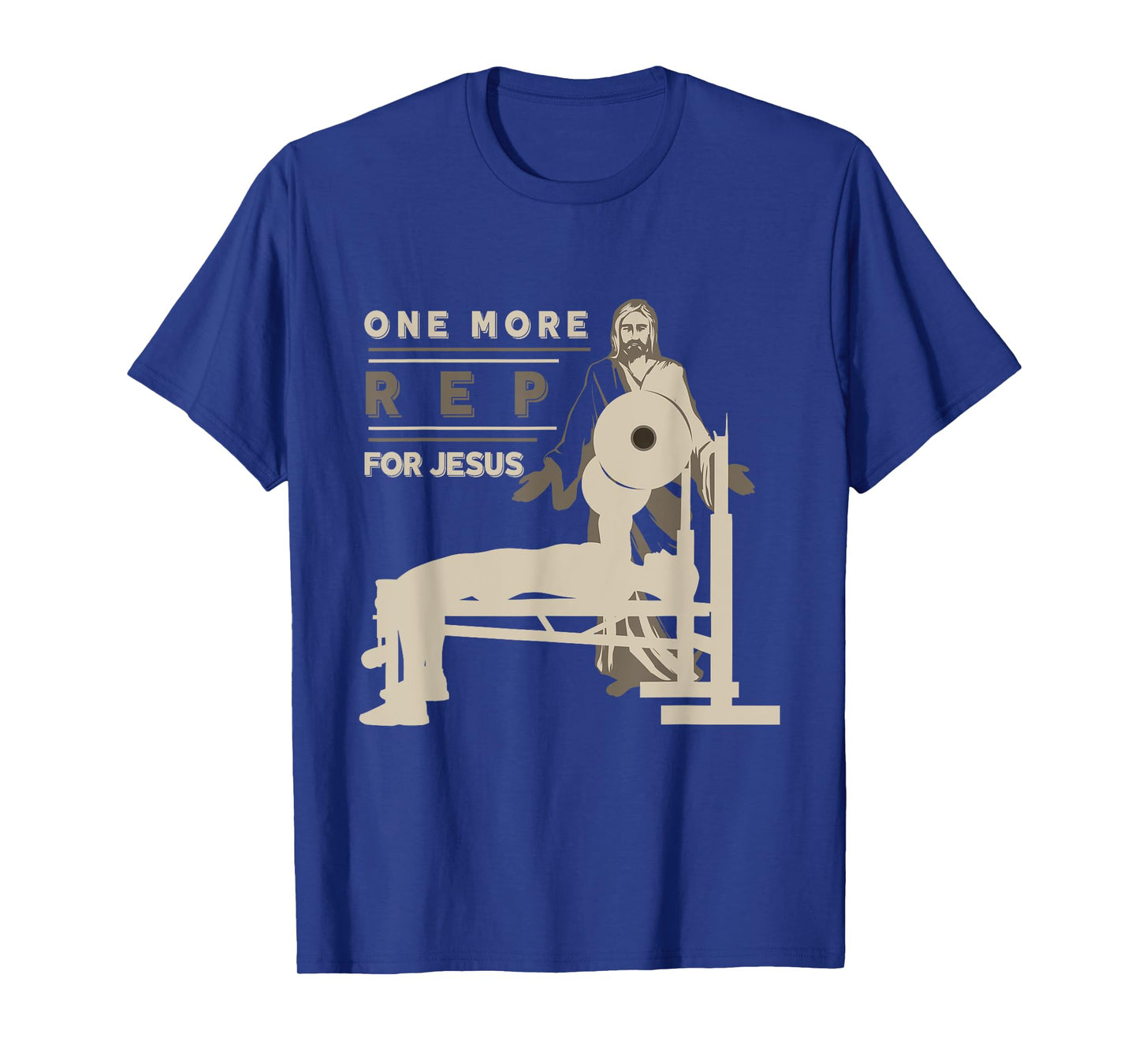 One More Rep For Jesus Bench Press T-Shirt T-Shirt