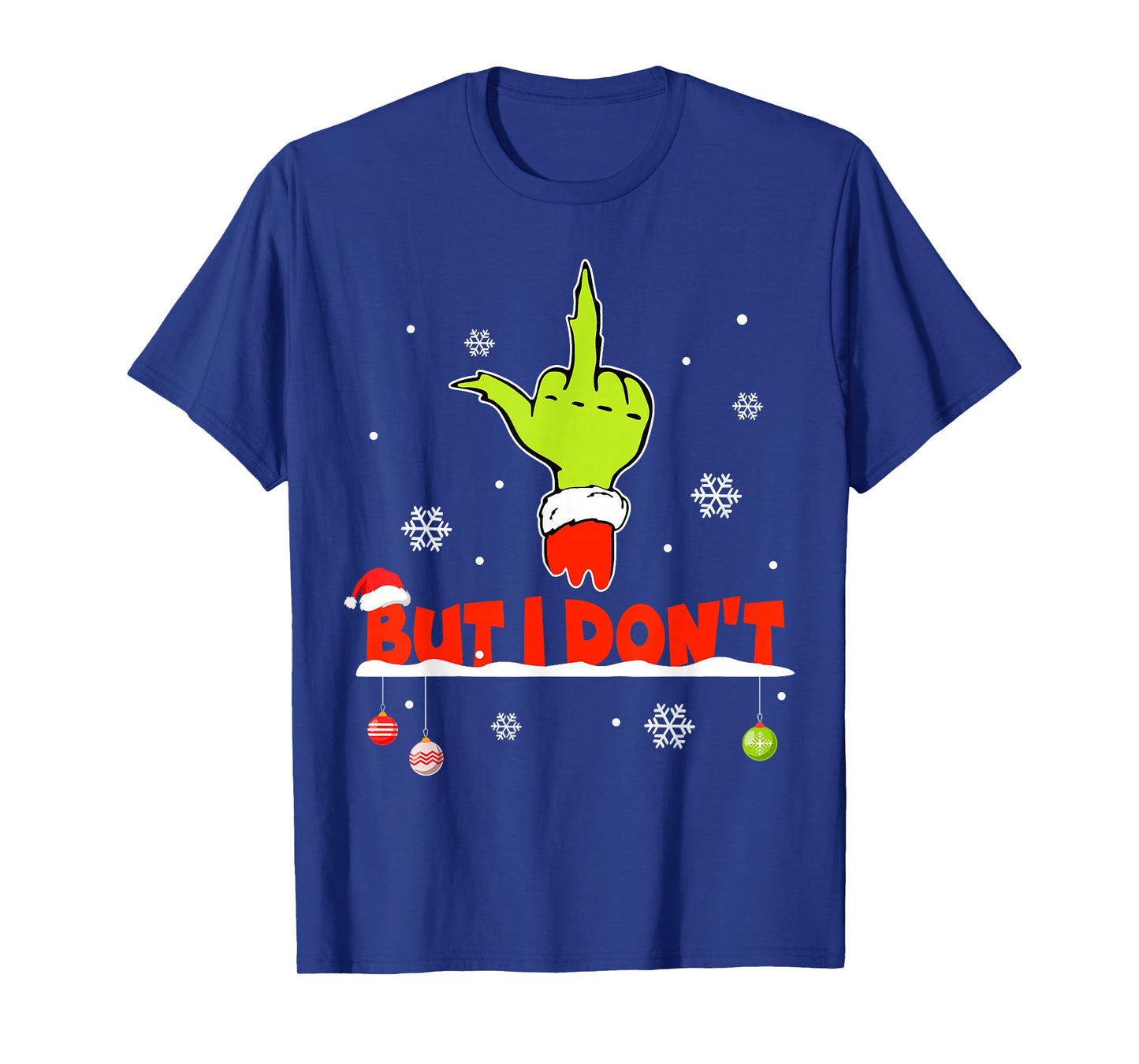I Love Matching Christmas Shirts But I Don't Xmas Couples T-Shirt
