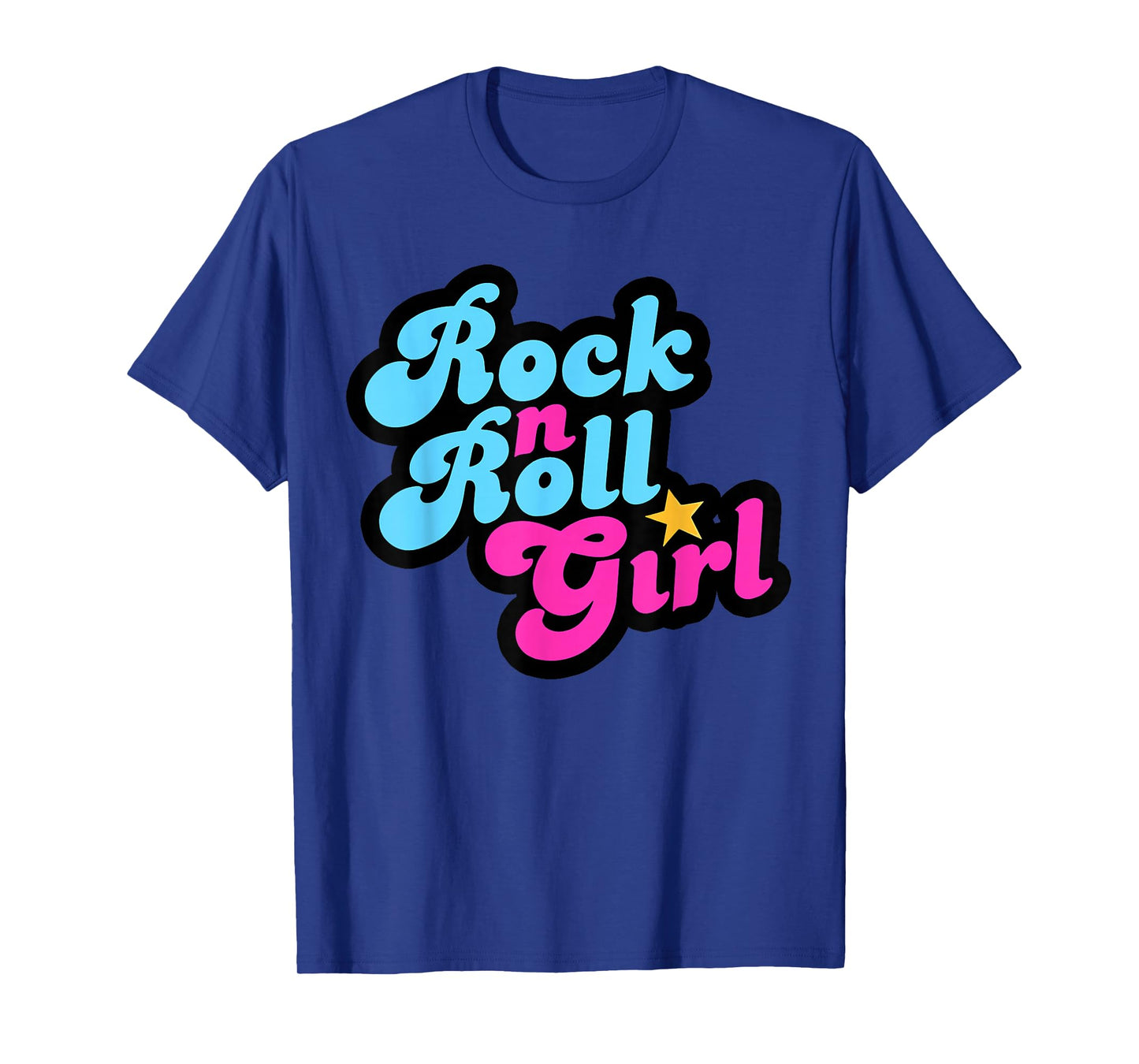 Halloween Costume Rock N Roll Girl Rock and Roll Women T-Shirt
