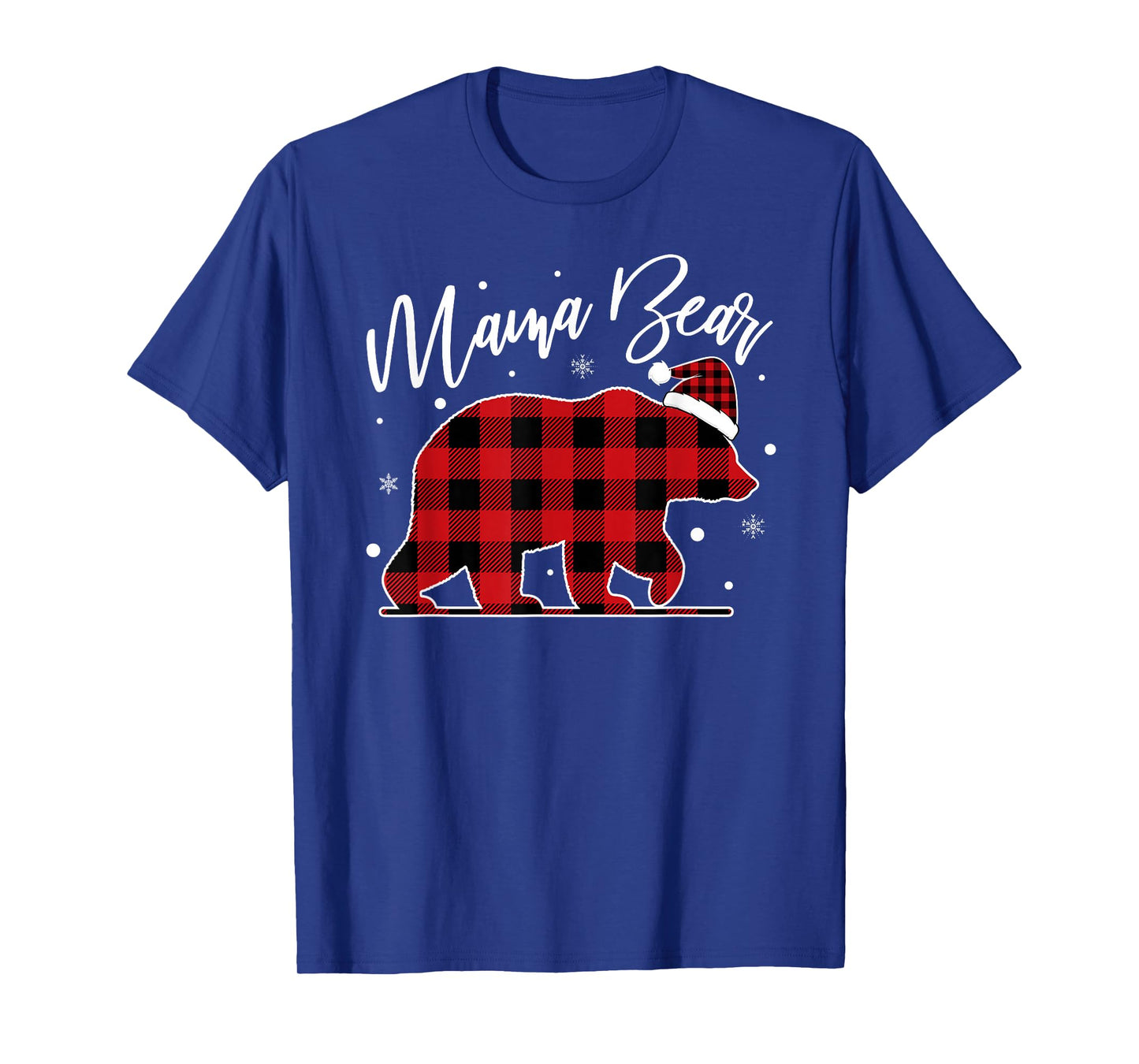 Mama Bear Christmas Pajamas Matching Family Bear Xmas T-Shirt