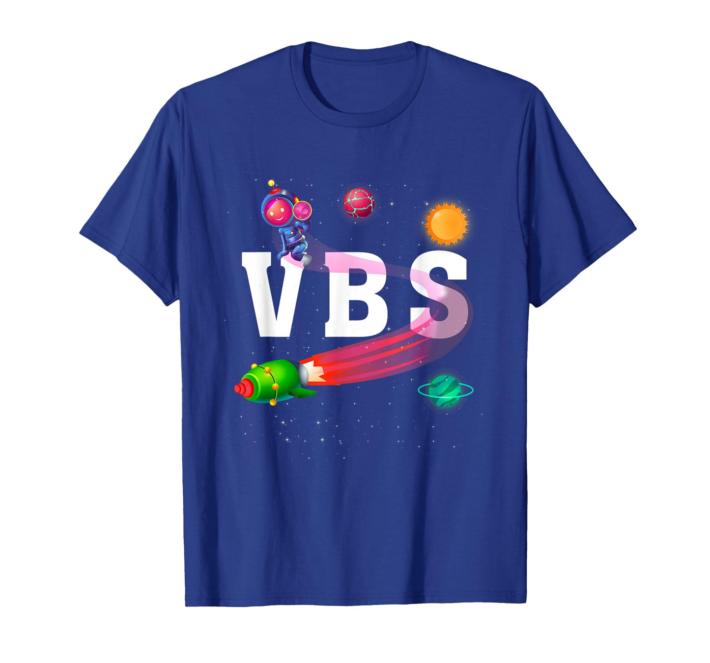 Kids VBS Crew Vacation Bible School Space Astronaut T-Shirt