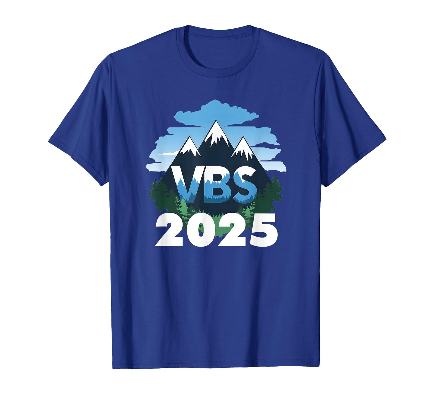 VBS Team 2025 Vacation Bible School Mountain Nature VBS T-Shirt