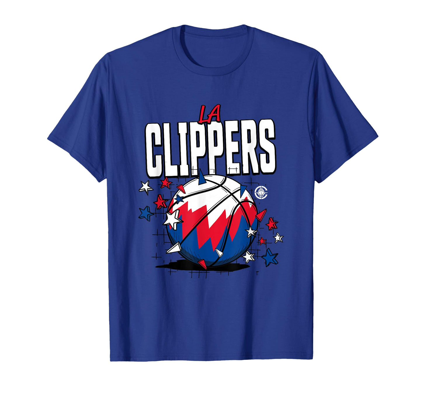 NBA Los Angeles Clippers Doodle Basketball Stars T-Shirt