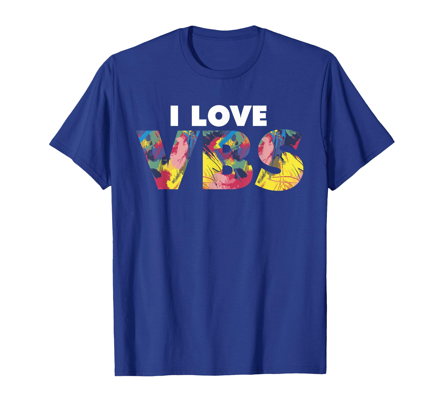 I Love VBS Vacation Bible School Crew Church Summer Camp T-Shirt