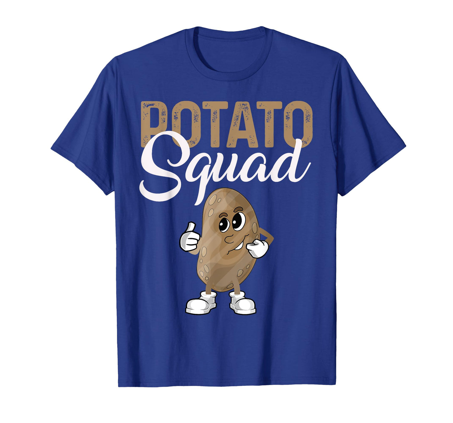 Cool Potato Squad Funny Potato Halloween Costume Vegan Team T-Shirt
