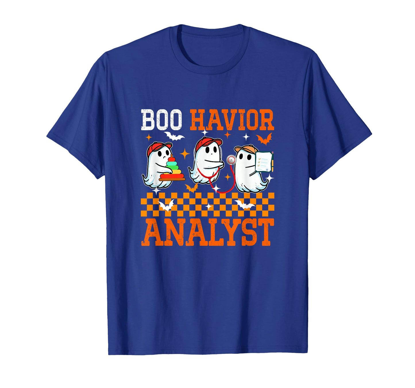 Boo Havior Analyst Halloween Behavior Funny Therapist Nurse T-Shirt