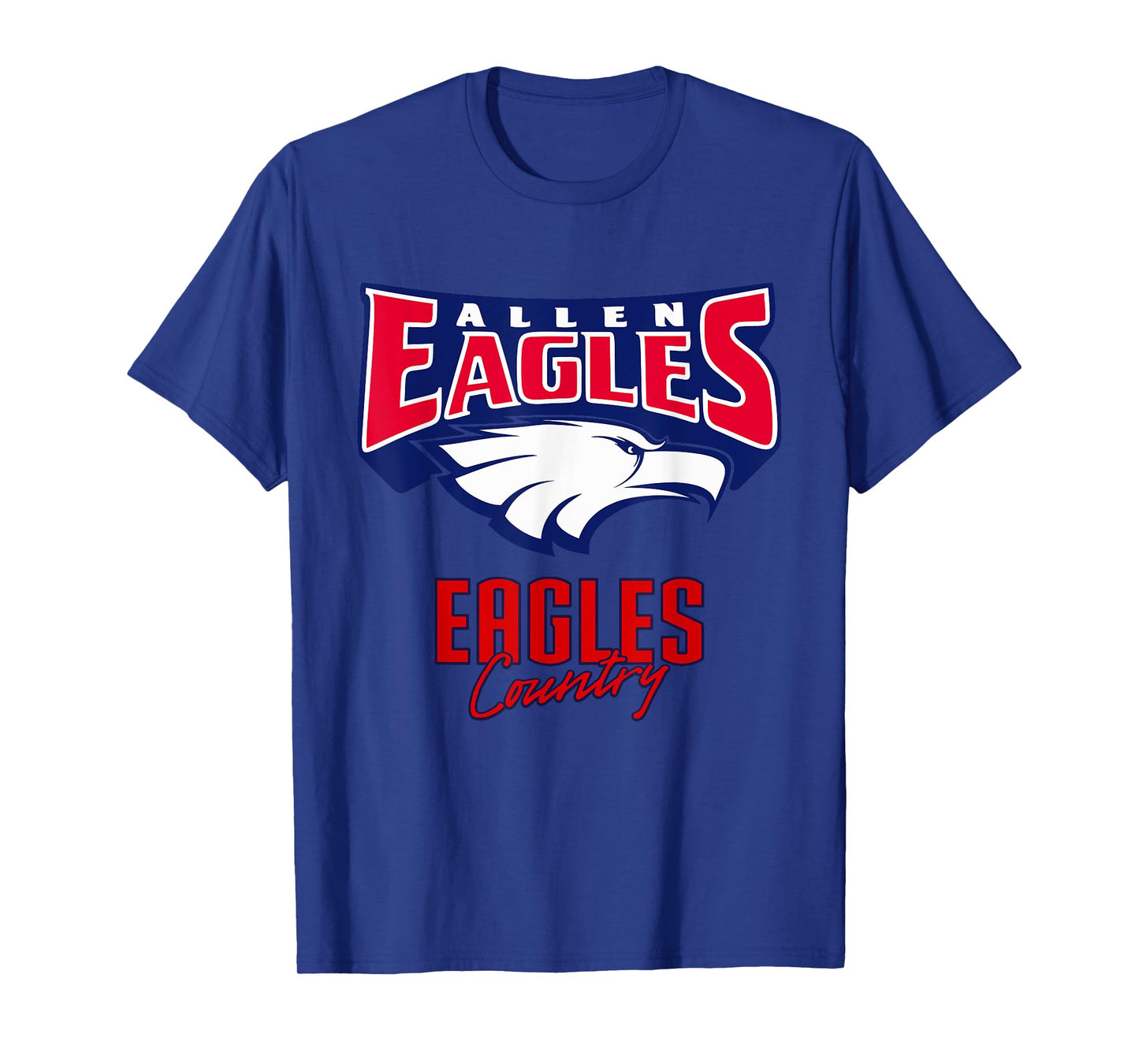 Allen Eagles Logo Country HS T-Shirt