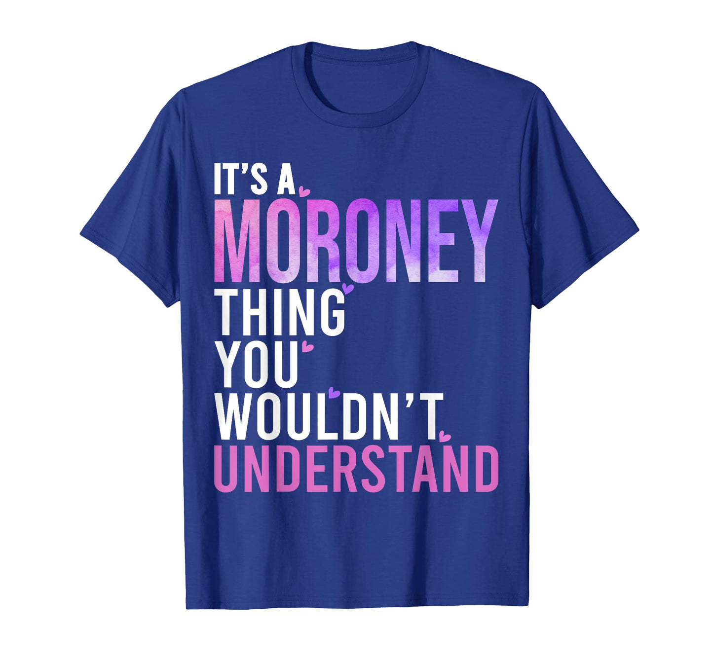 Retro Moroney First Name Personalized Moroney Groovy Vintage T-Shirt