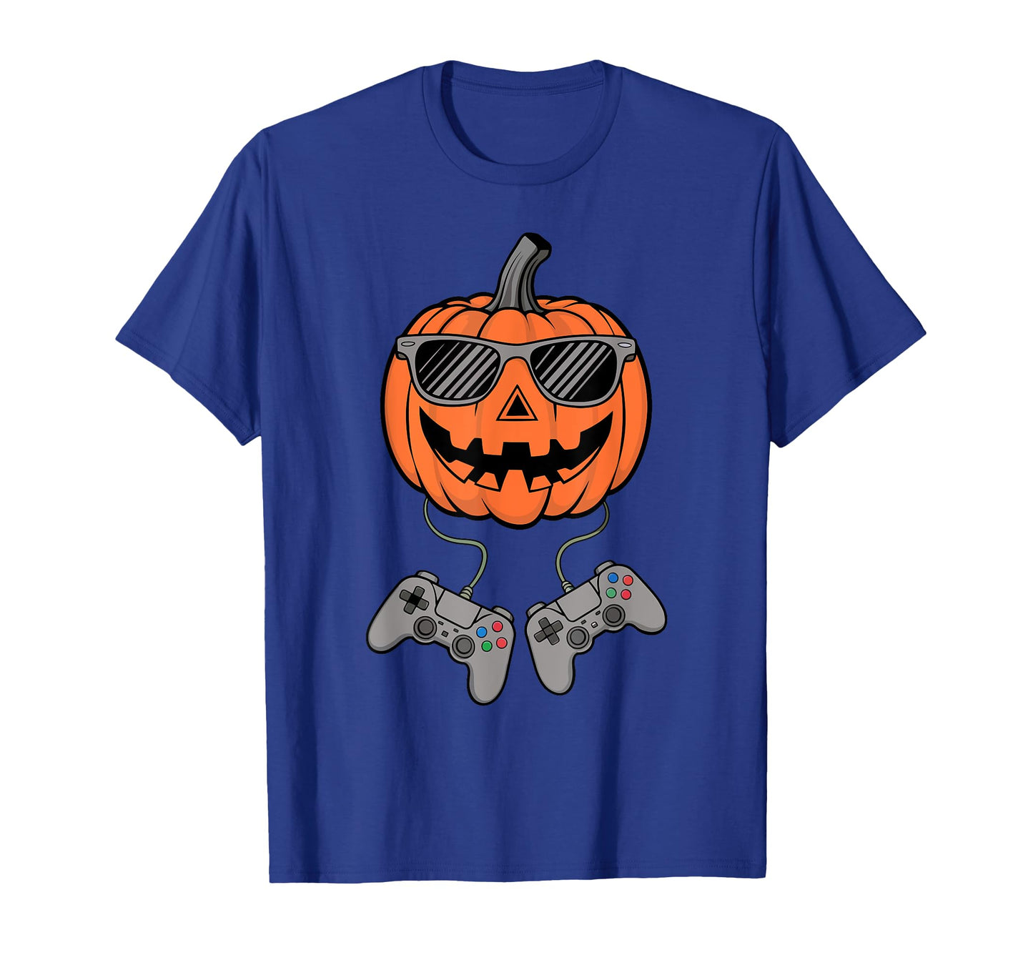 Halloween Jack O Lantern Gamer Boys Kids Men Funny Gaming T-Shirt