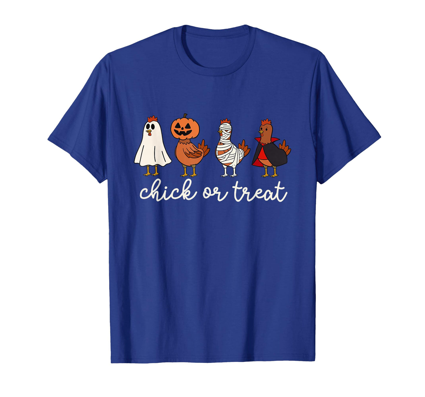 Chick or Treat Halloween Chicken Ghost Spooky Chicken Lover T-Shirt