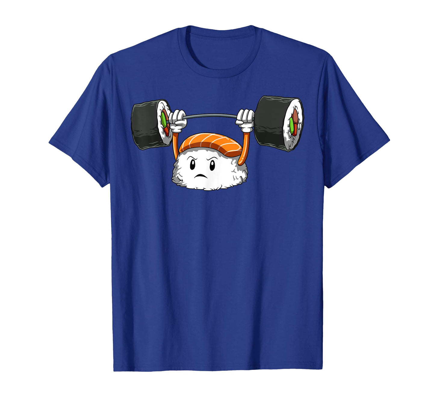 Sushi Weight Lifting Gym Sushi Workout Japanese Bodybuilder T-Shirt