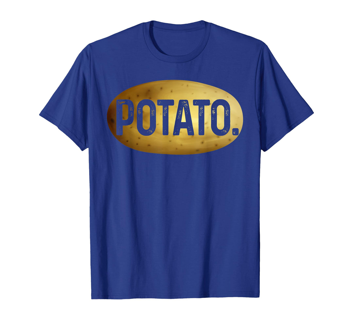 Simple Potato Vegetable Potato Lover Vegan Halloween Costume T-Shirt