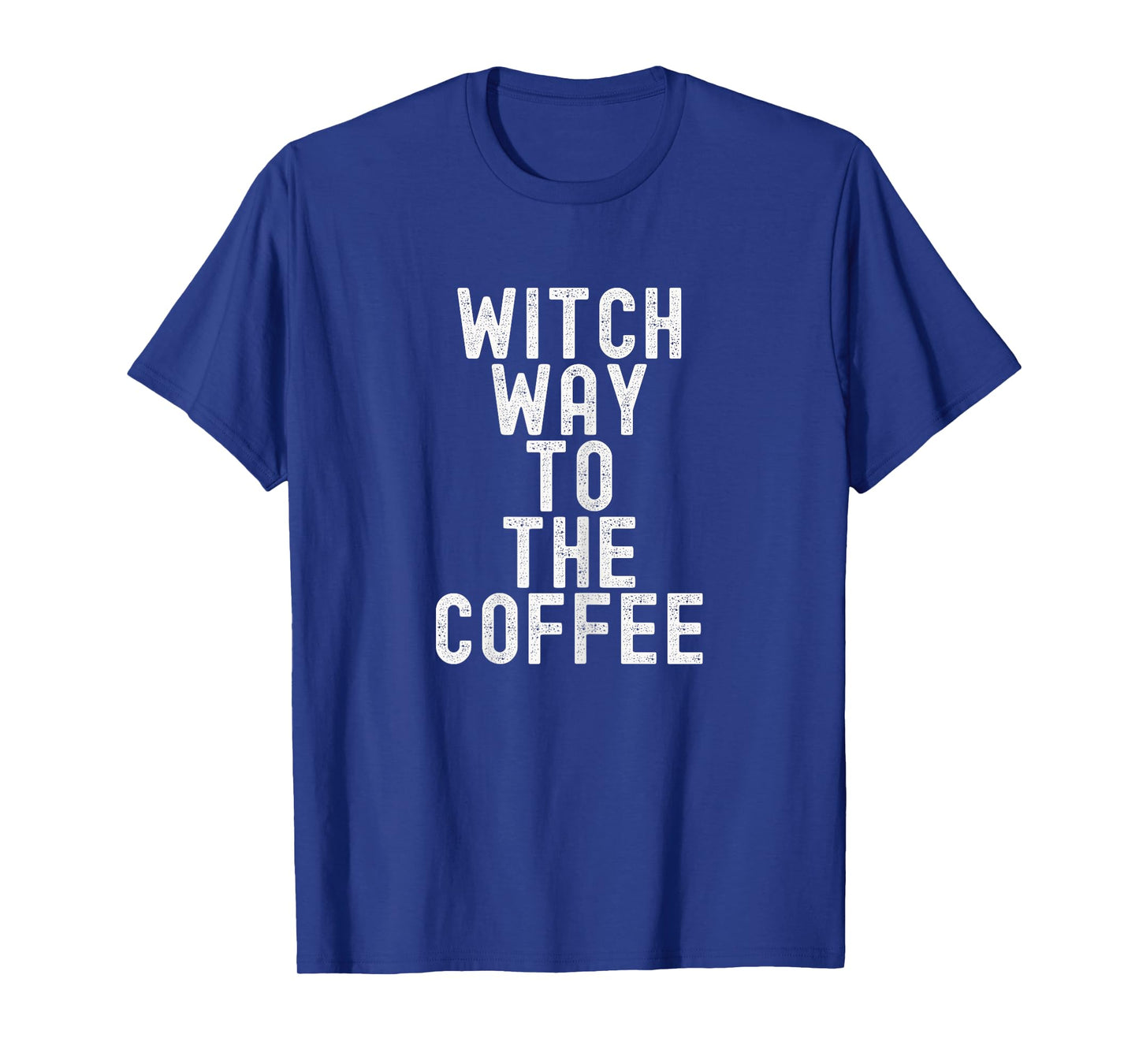 Witch Way to The Coffee Funny Halloween Costume T-Shirt
